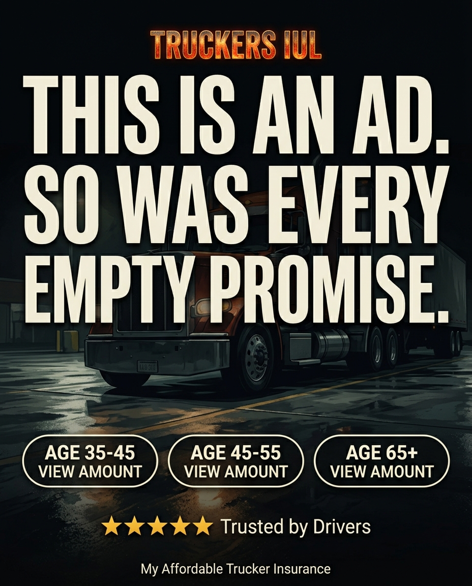 My Affordable Trucker Insurance Facebook ad