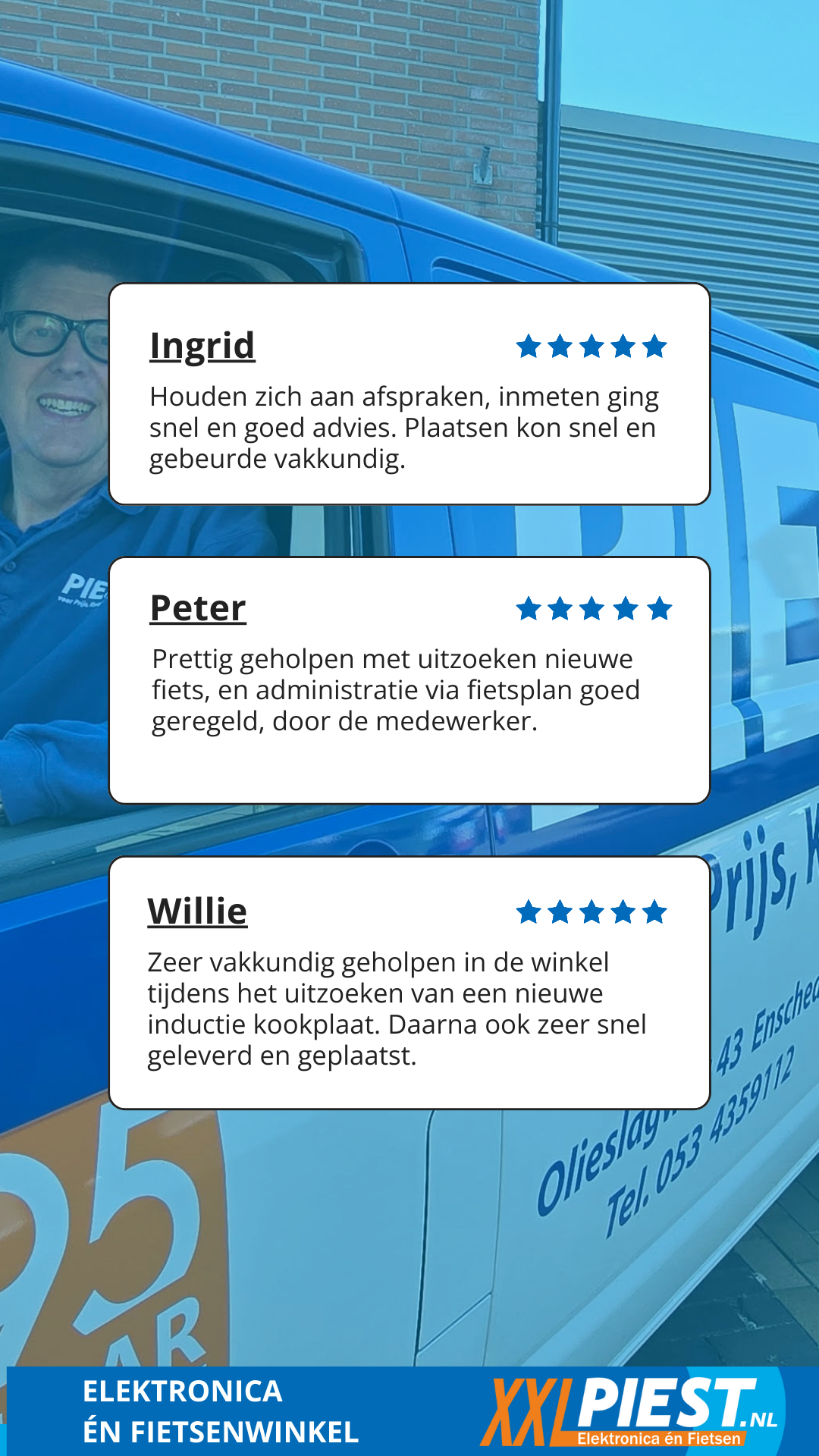 Elektronicawinkel en Fietsenzaak - Piest BV Facebook ad from Sep 10, 2025