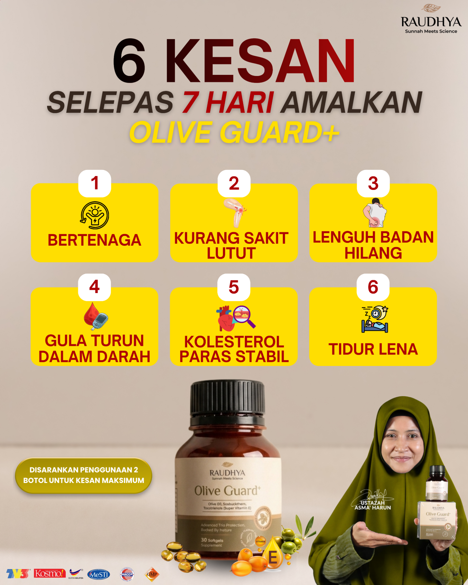 Raudhya Olive Guard HQ Facebook ad