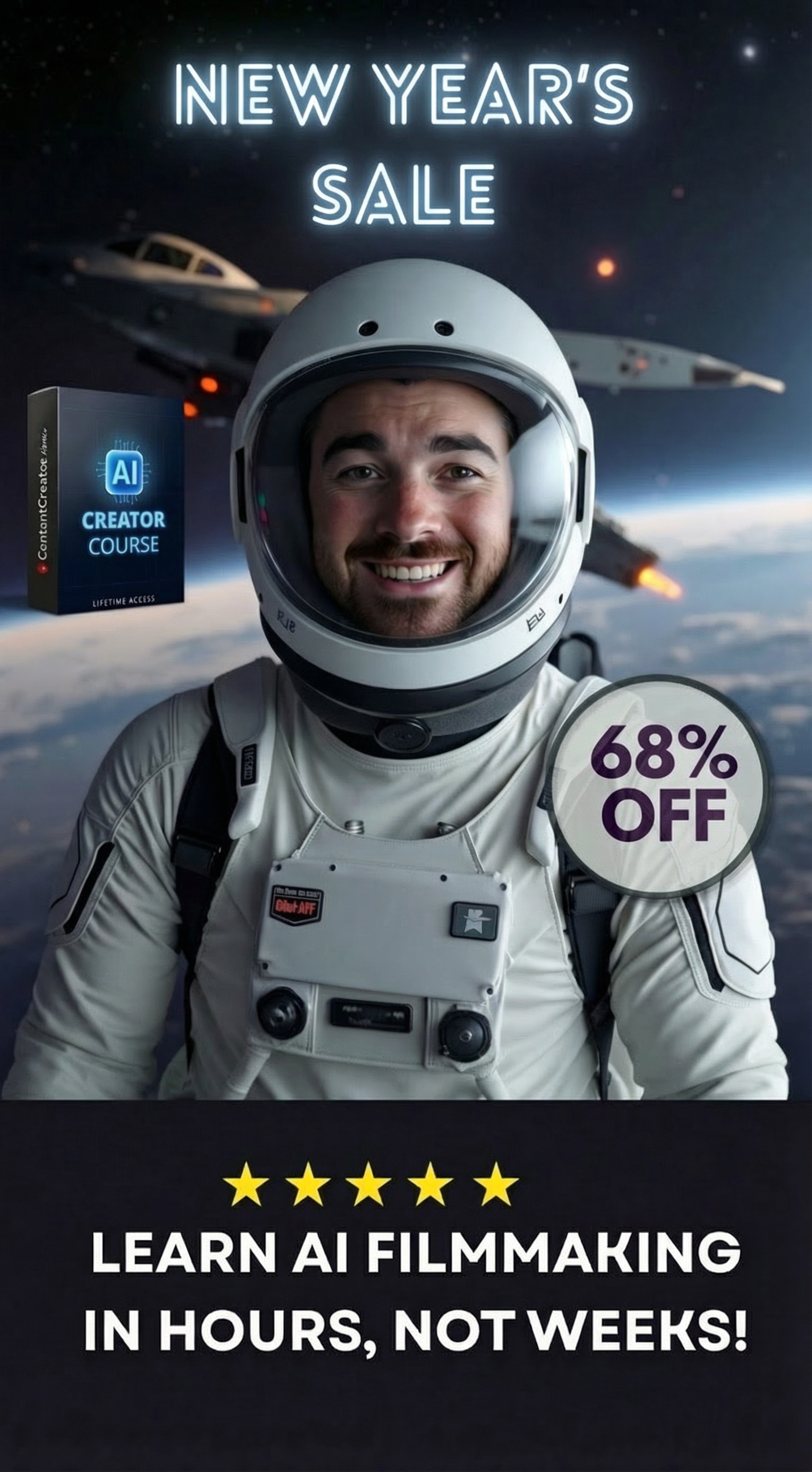 Content Creator.com Facebook ad