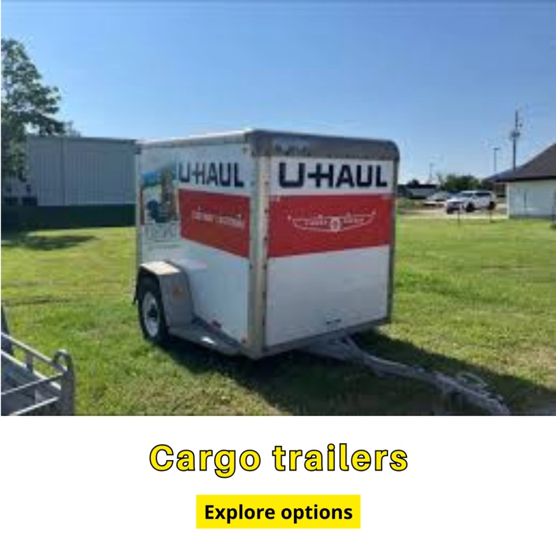 Smart Living - Smart Savings Facebook ad: Cargo trailers