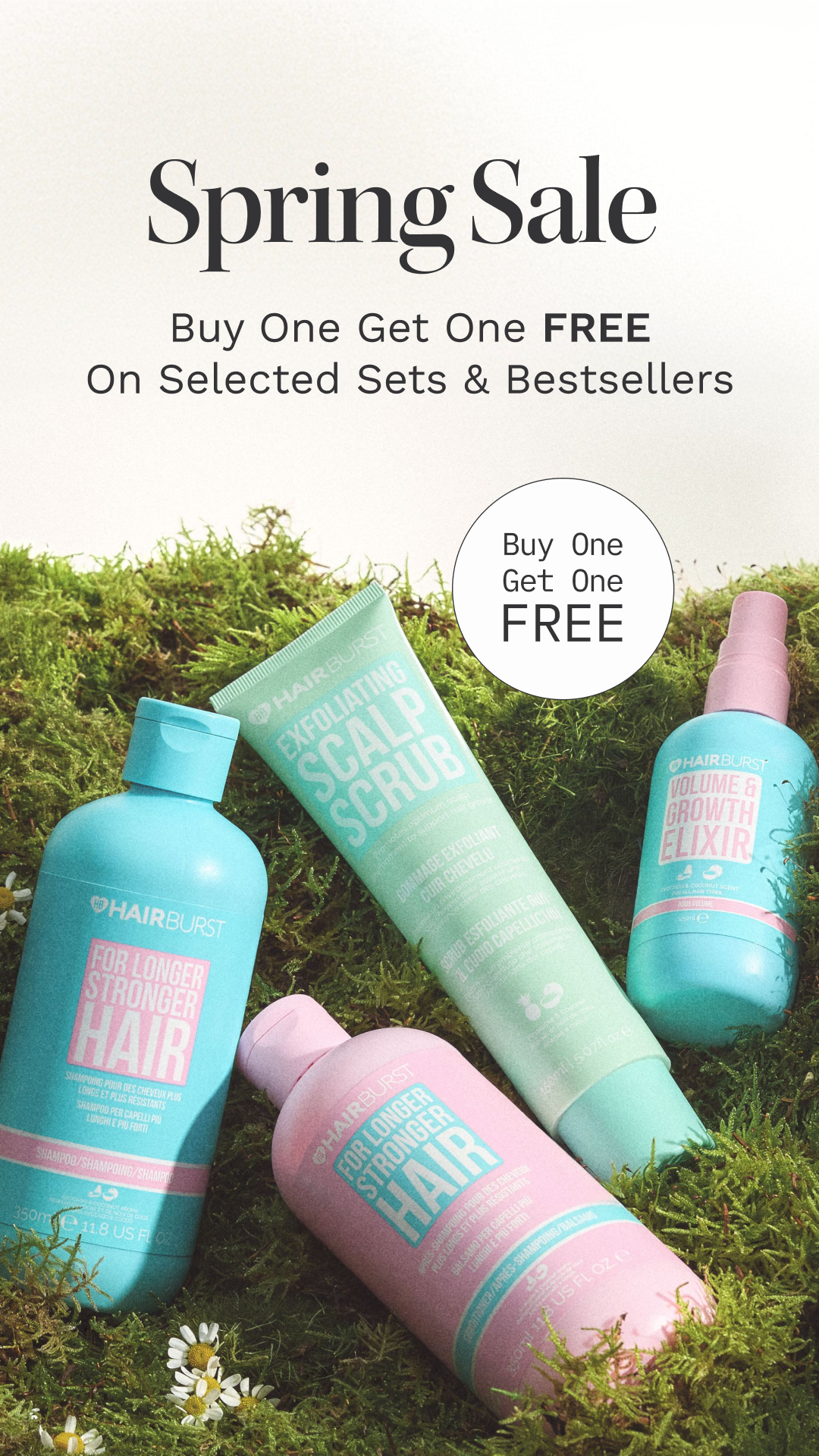 Hairburst Facebook ad
