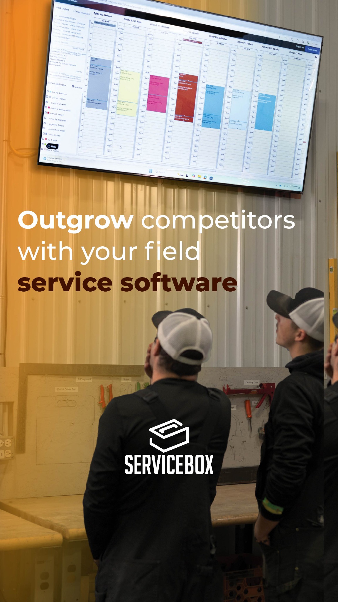ServiceBox Facebook ad