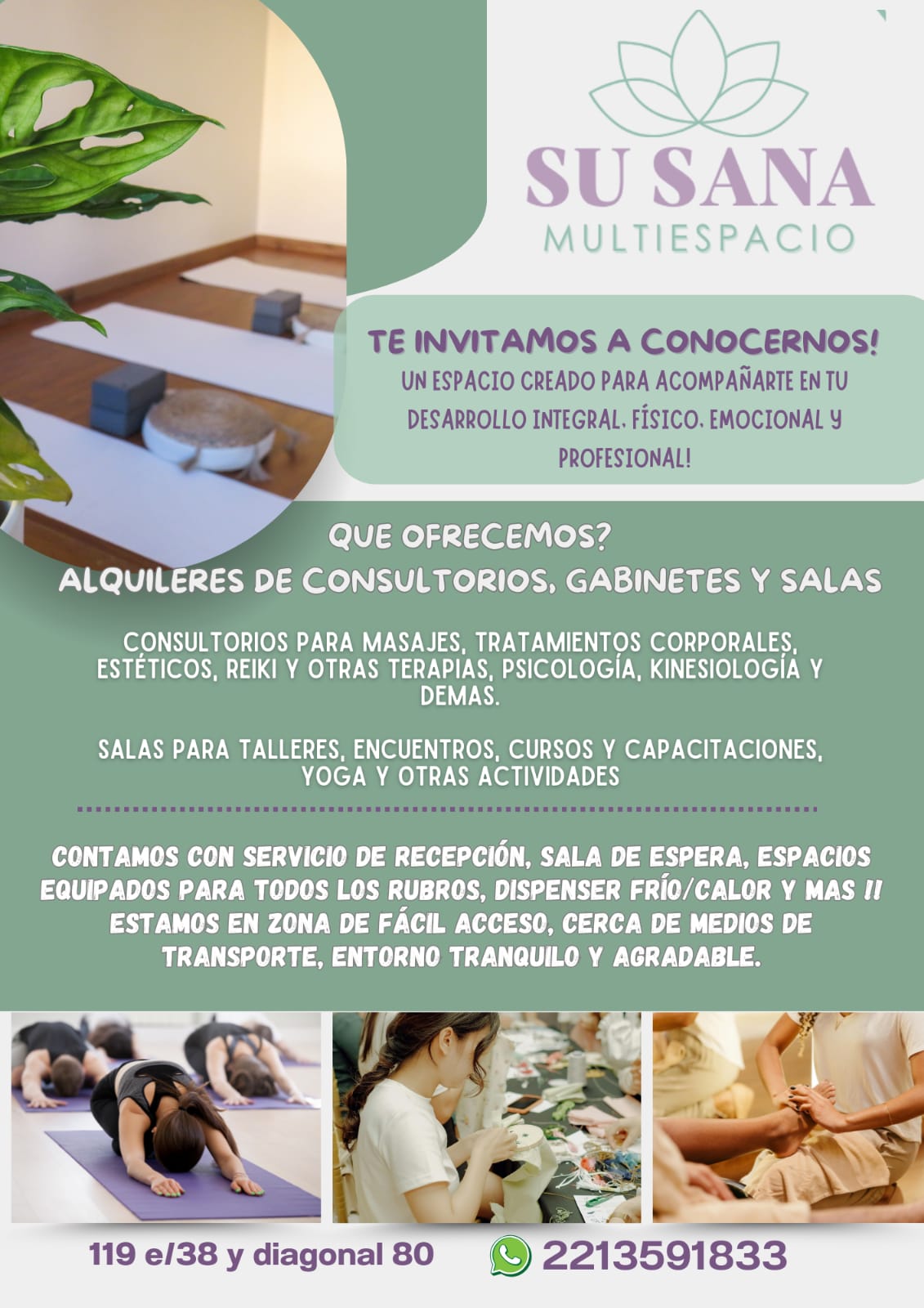 Multiespacio.su.sana Facebook ad from Nov 22, 2025