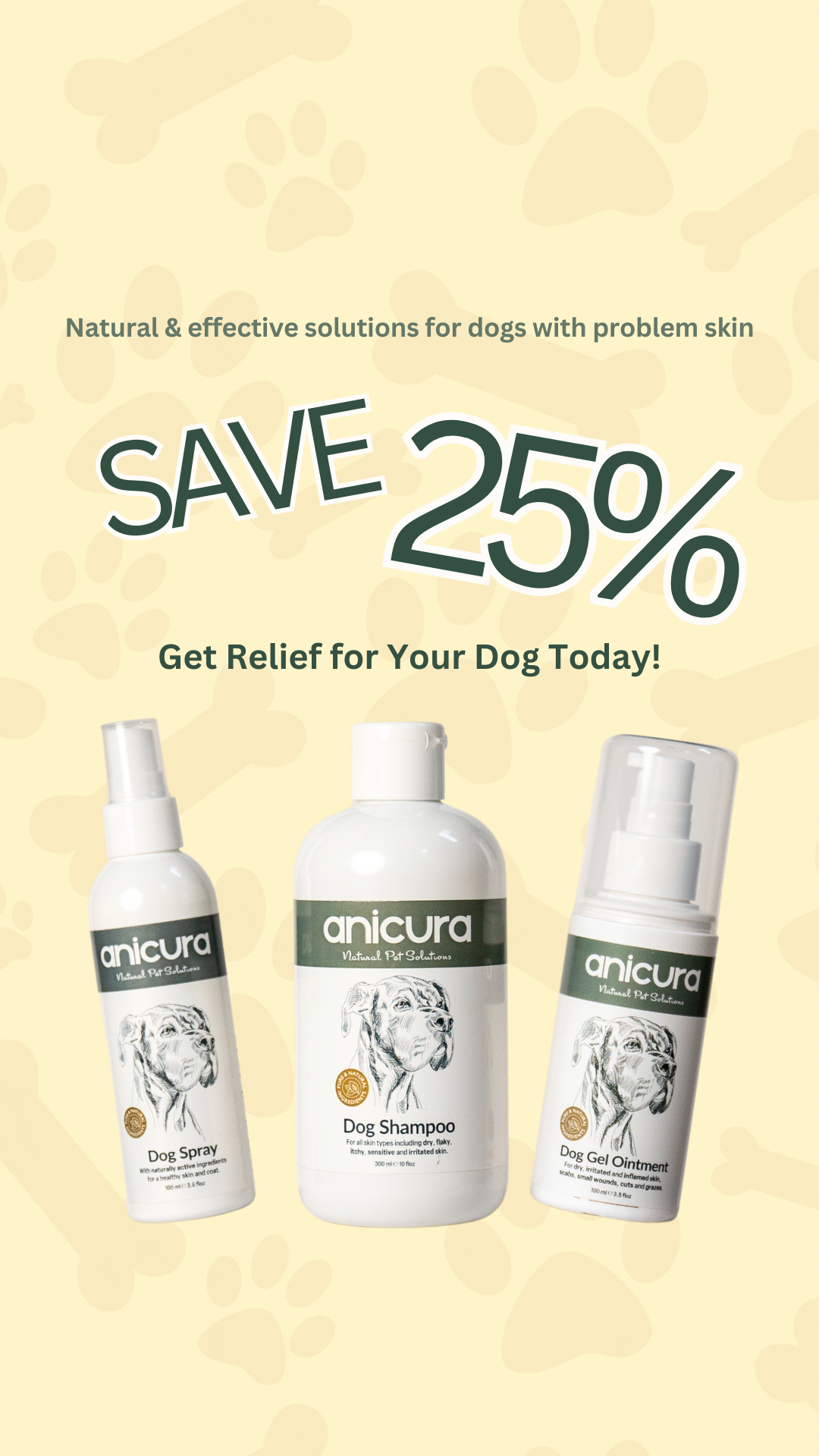 Anicura Natural Pet Solutions Facebook ad
