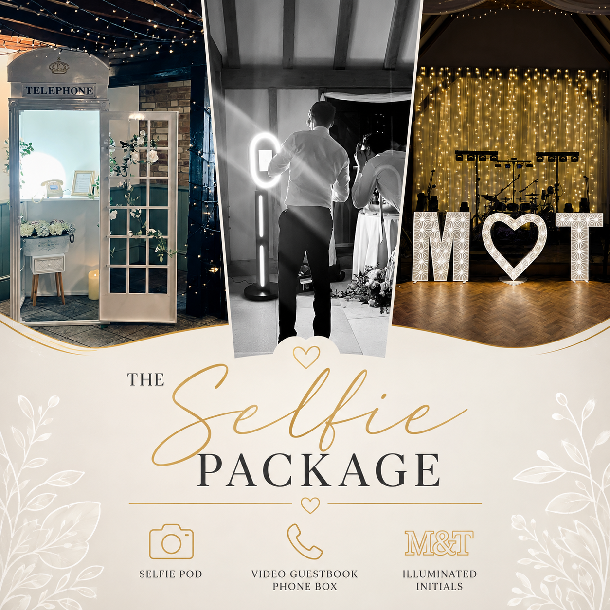 Twenty 20 Event Entertainment Facebook ad: Save £175 On Your Wedding Package