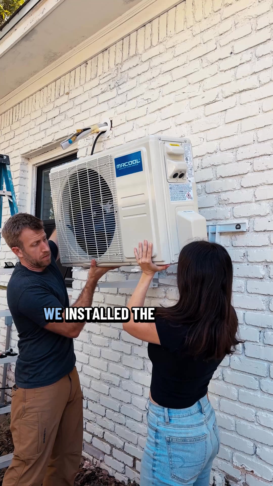 MRCOOL Facebook ad: Turn Your Hot Garage into a Cool Home Gym