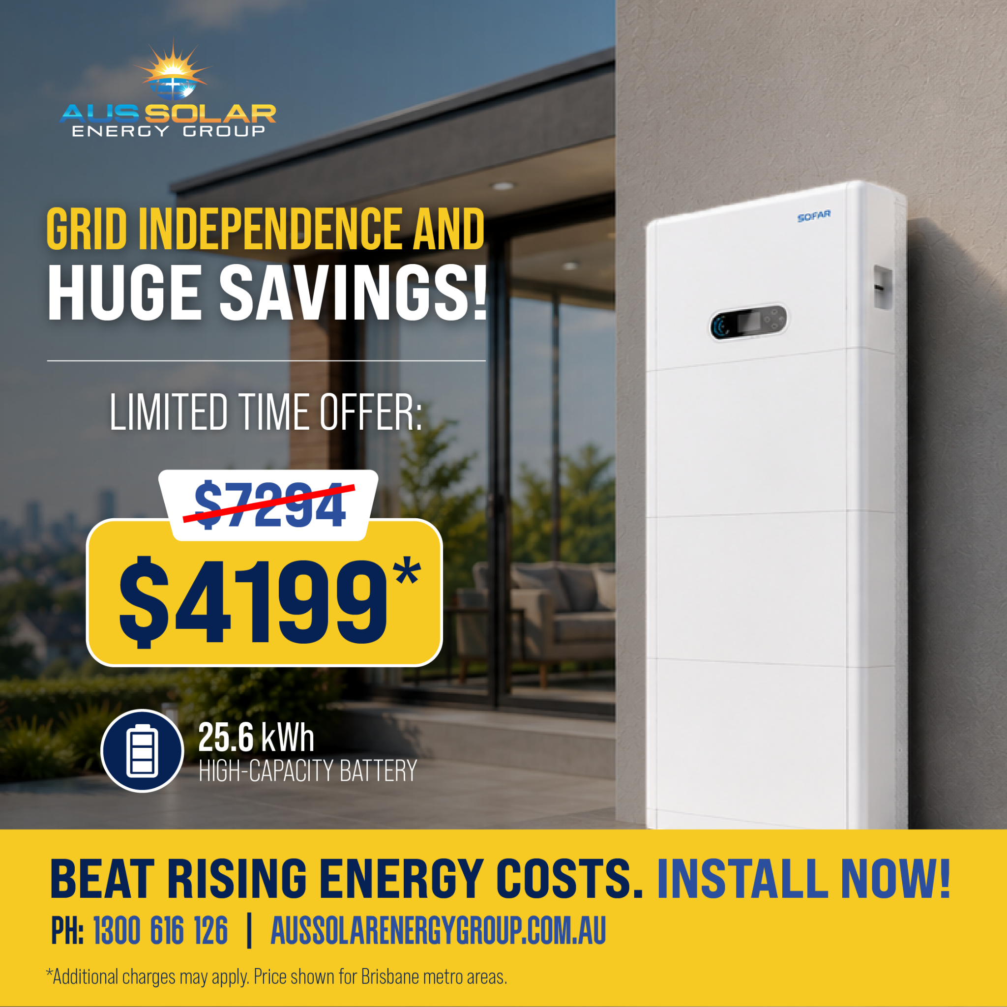 AUS Solar Energy Group Facebook ad