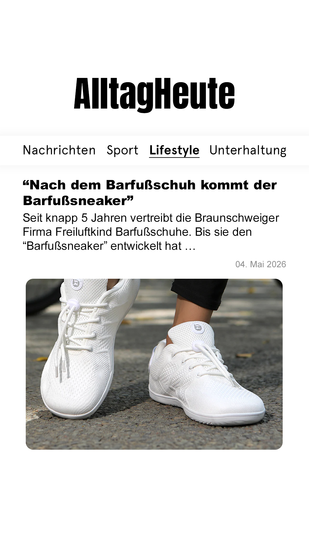 Freiluftkind Facebook ad