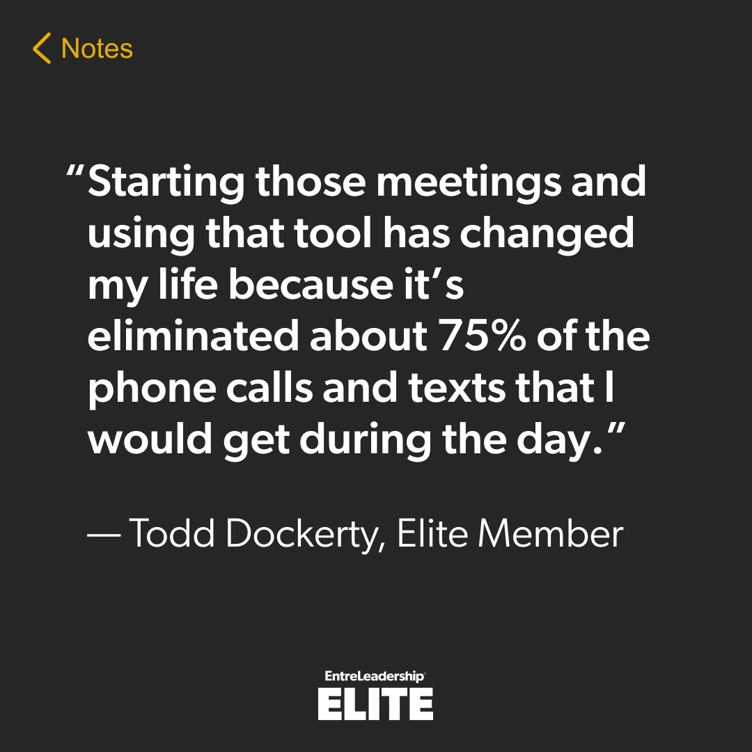 EntreLeadership Facebook ad