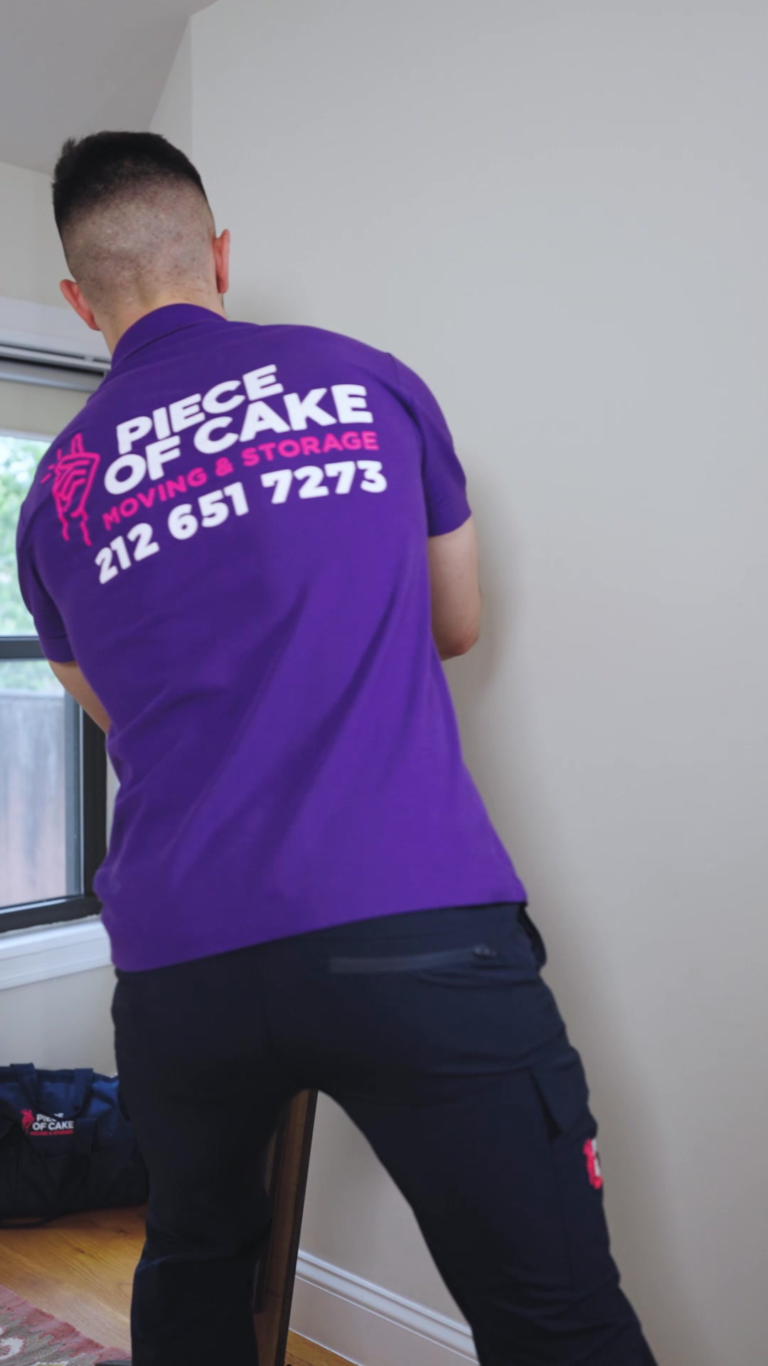 Piece of Cake Moving & Storage Facebook ad: Your Full-Service Moving Team