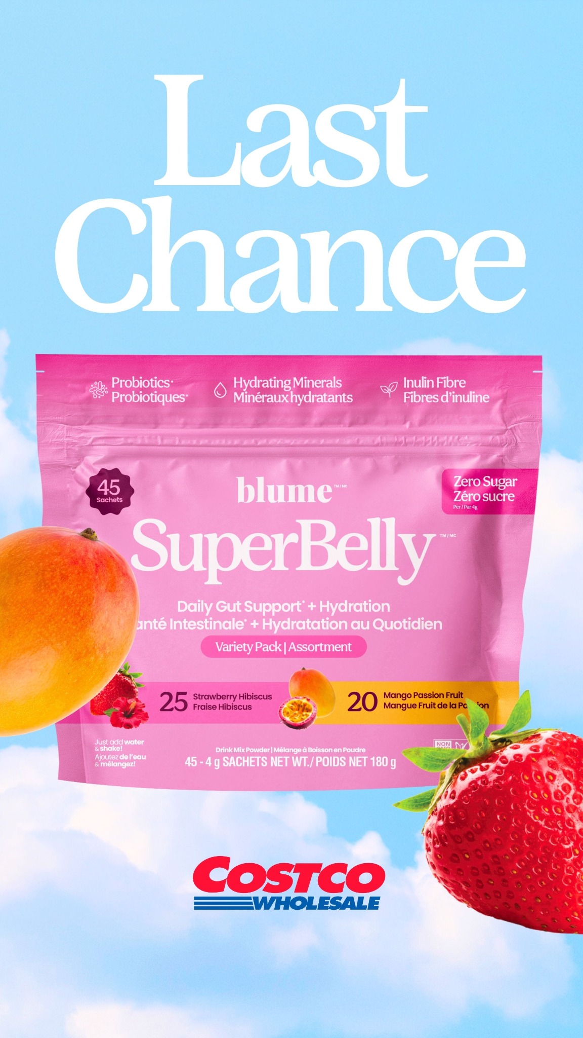 Blume Facebook ad