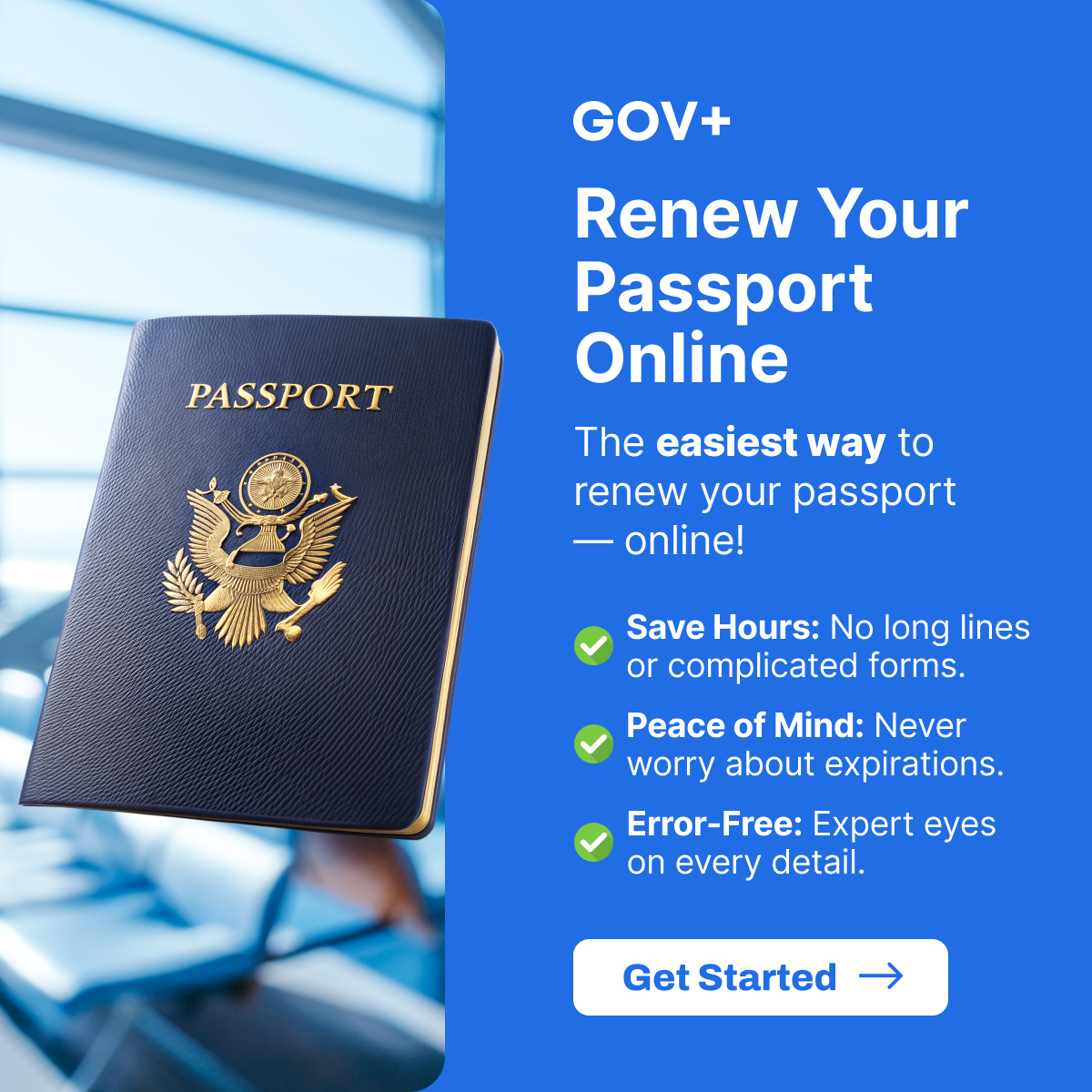 GovPlus Facebook ad