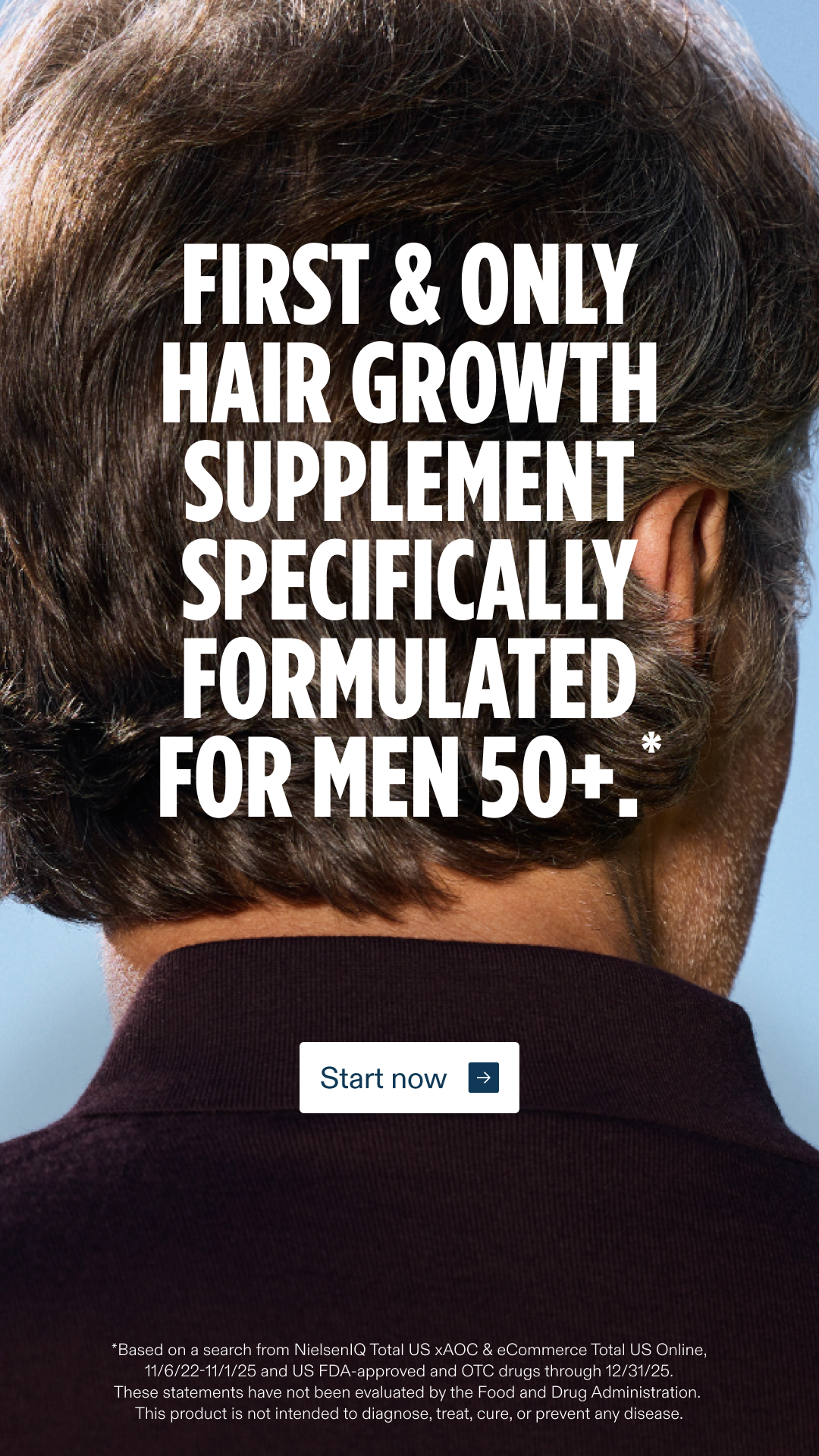 Nutrafol Men Facebook ad