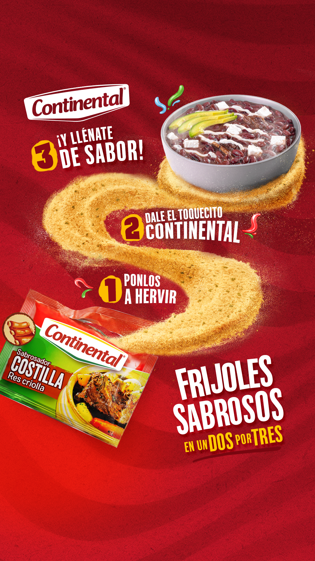 Sabor Continental Facebook ad from Jun 5, 2026