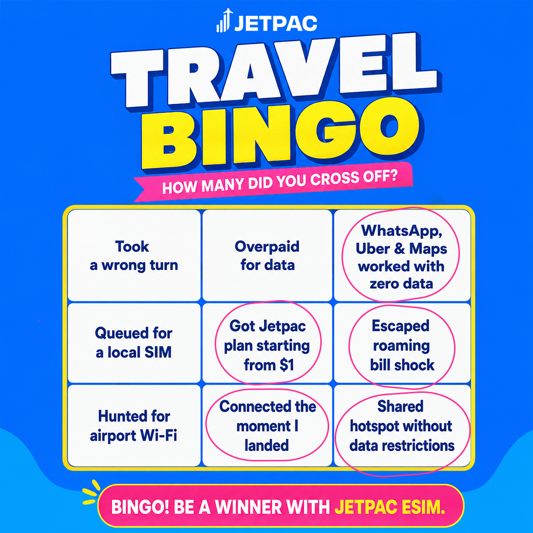 Jetpac Facebook ad