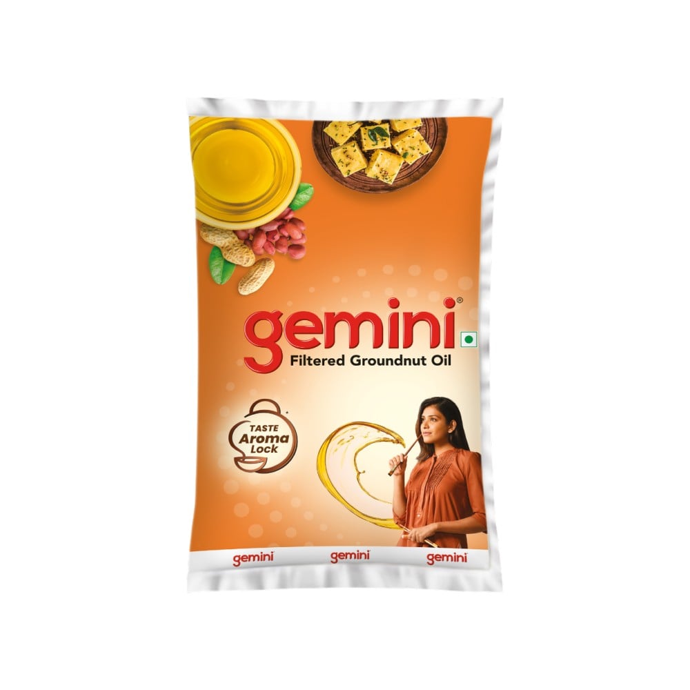Gemini Cooking Oil Facebook ad: Maharashtra ka bharosa, ab Blinkit par.
