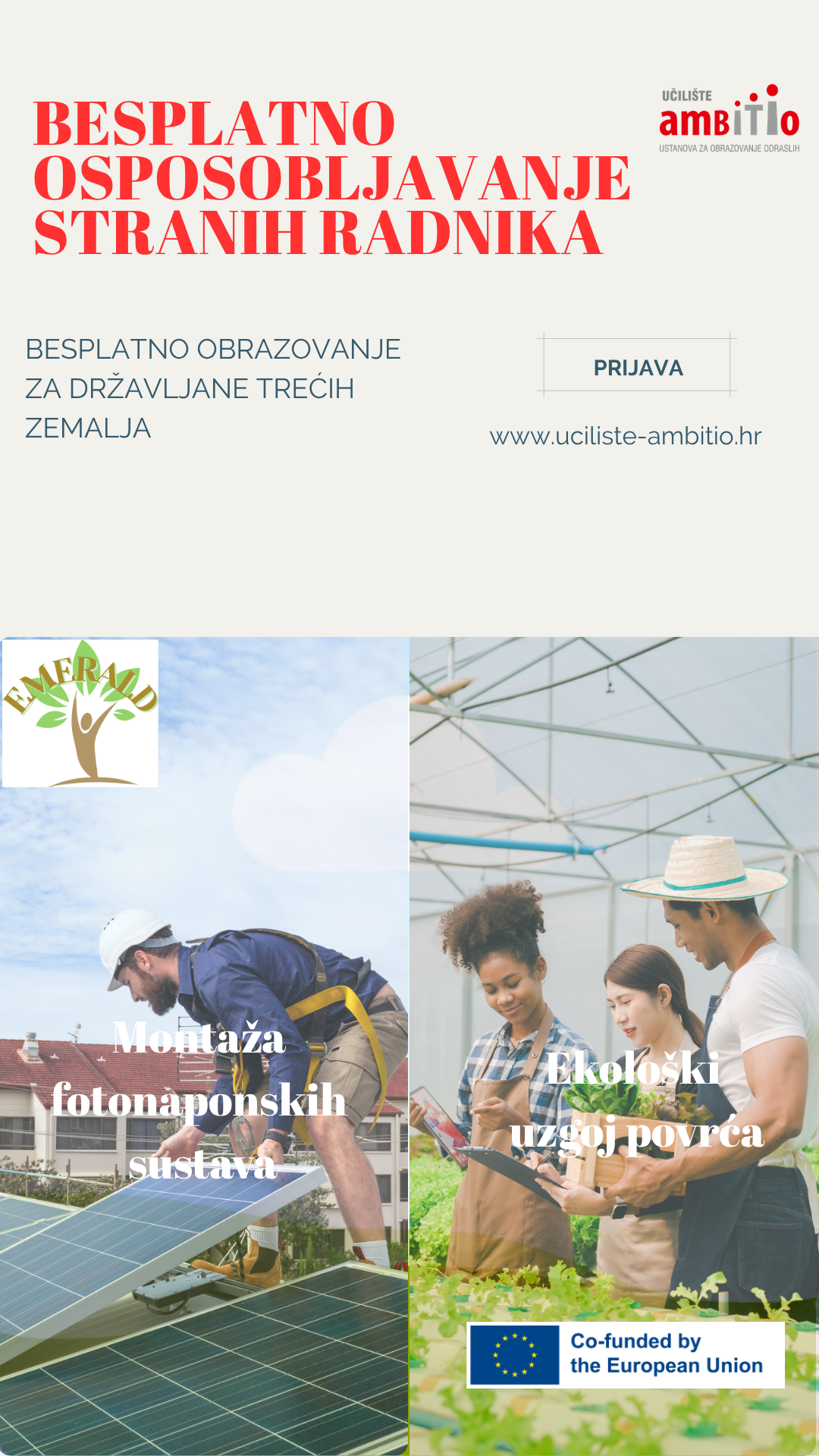 Učilište Ambitio Facebook ad from Apr 15, 2026