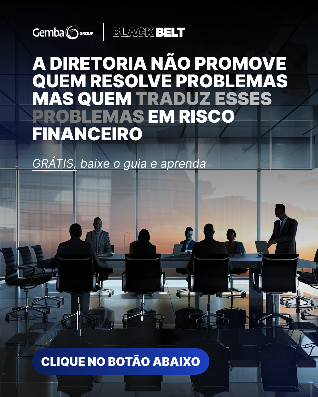 Gemba Ensina Facebook ad: Guia Black Belt | Gemba Group