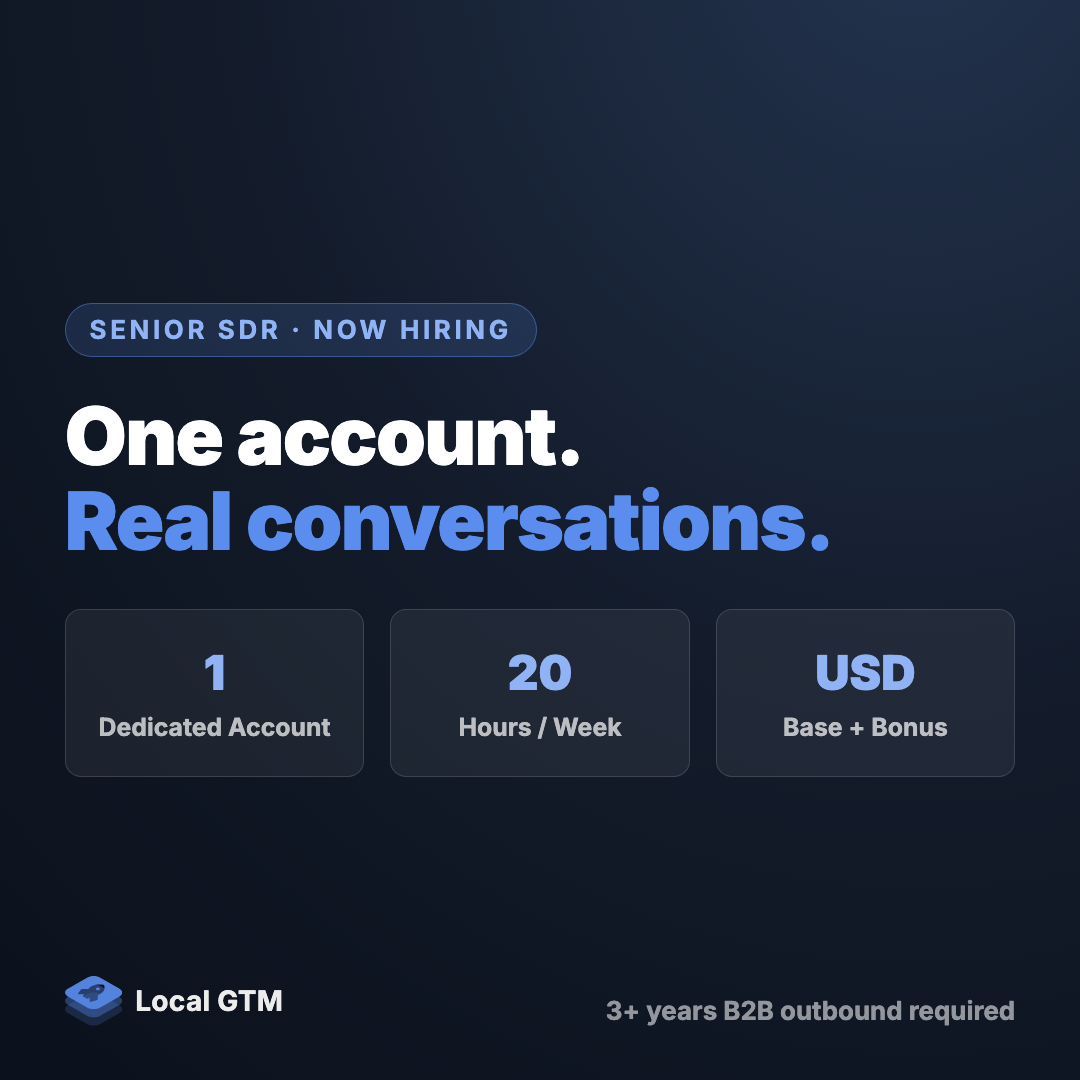 Local GTM Facebook ad