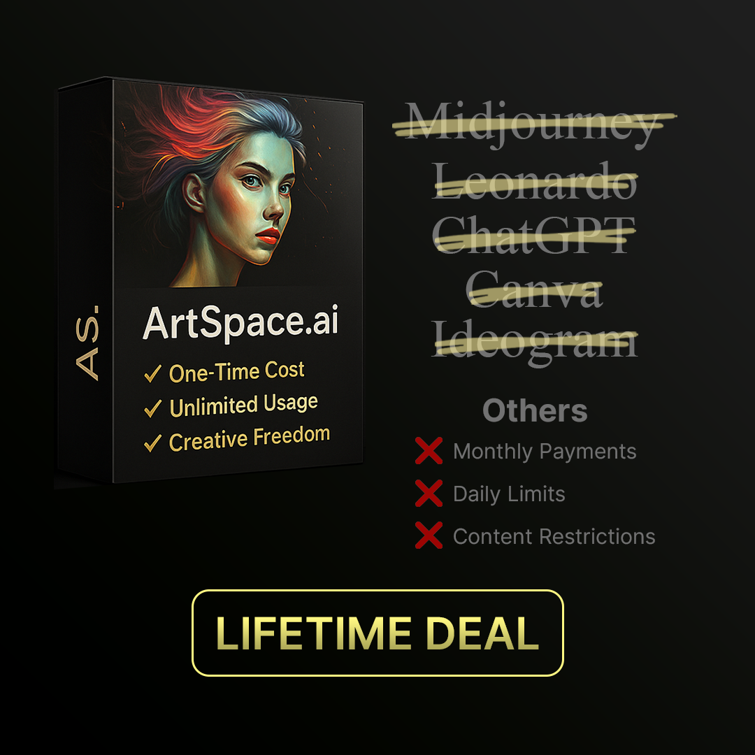 ArtSpace.ai AI Art Studio Facebook ad