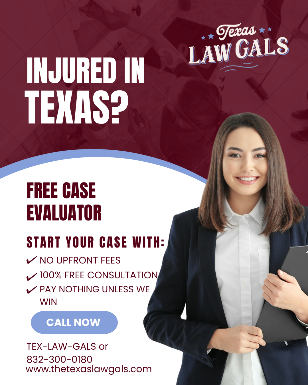 Texas Law Gals Facebook ad: Take Free Quiz Now!