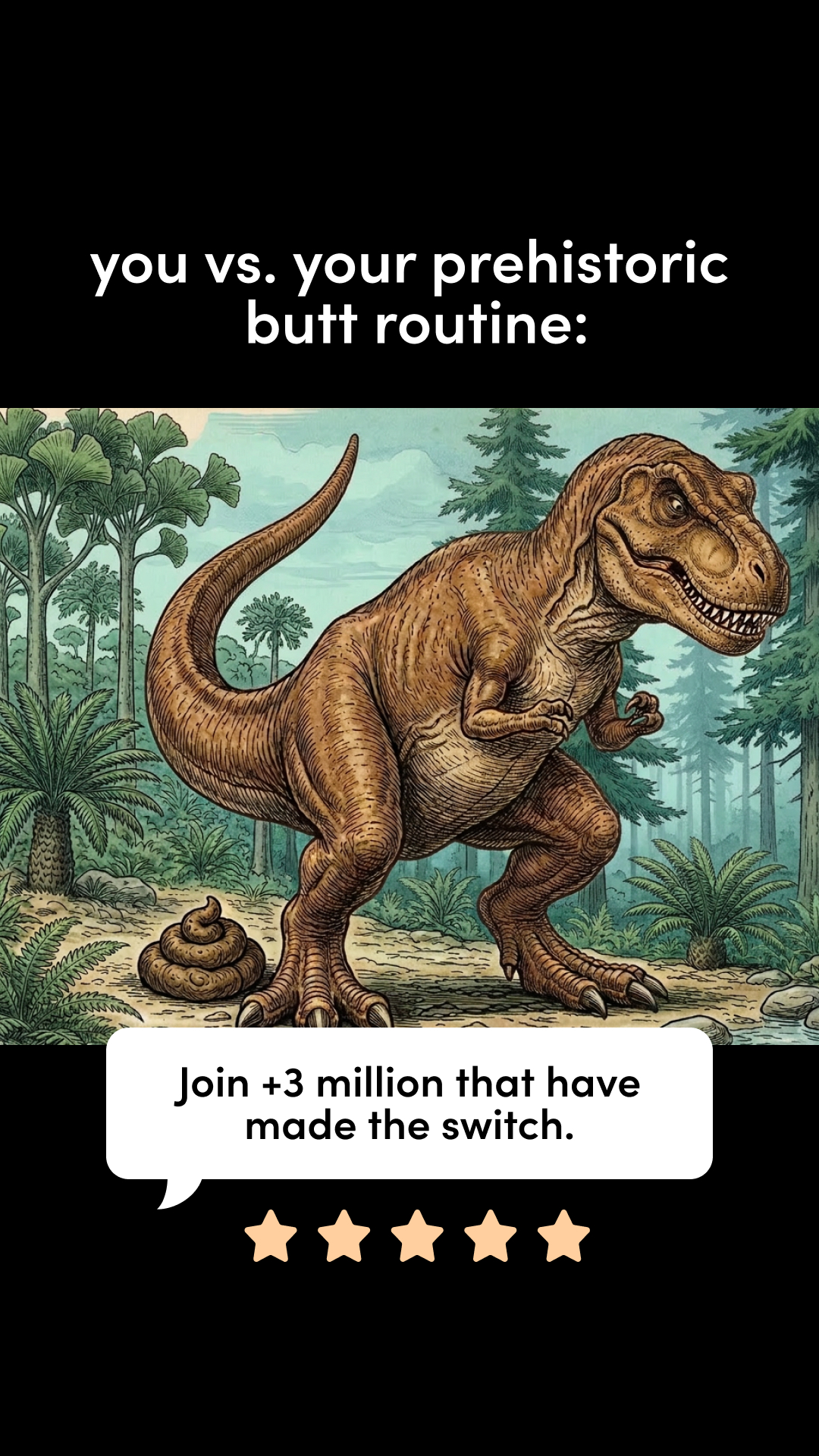 TUSHY Facebook ad