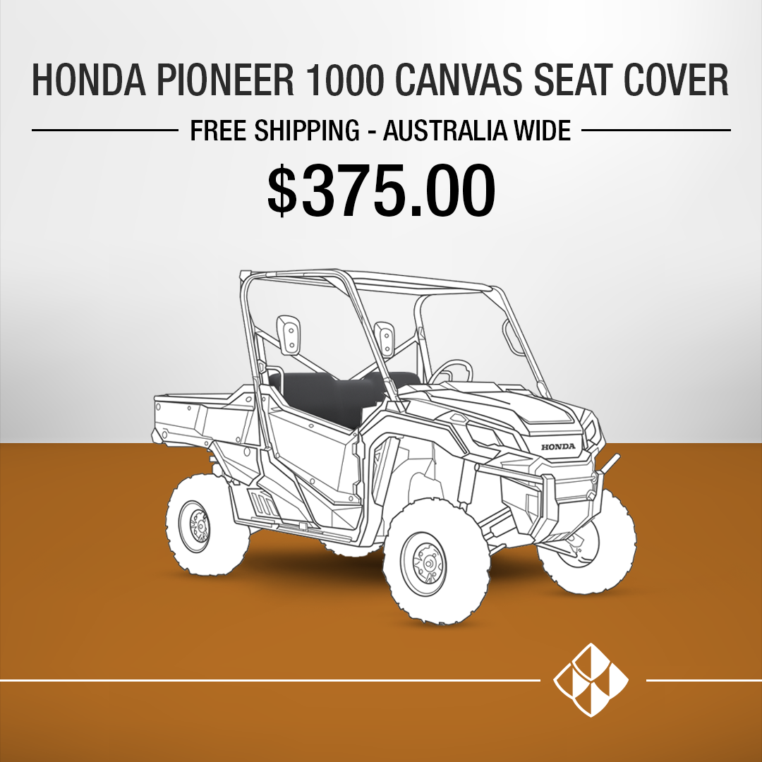 Armadillo Covers Facebook ad: Protect your Honda UTV workhorse.