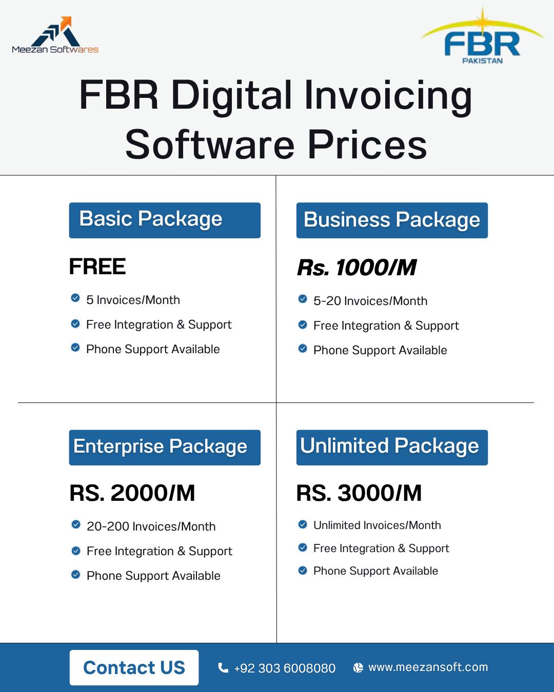 Meezan Softwares Facebook ad