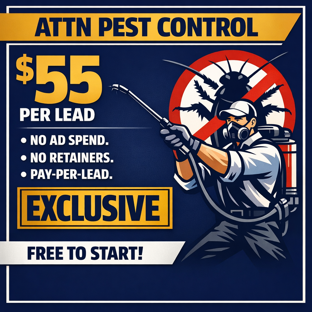 Apex Leads - Pest Control Facebook ad: [Pay-Per-Lead] Get 100+ Exclusive Leads