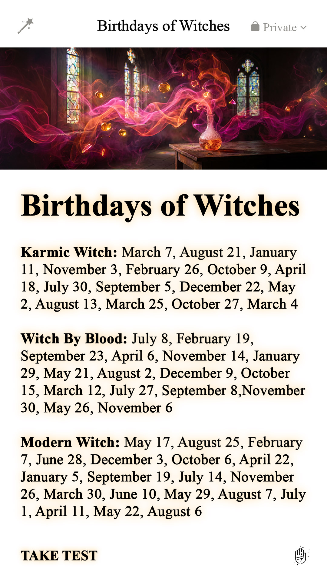 Witch Power Guide Facebook ad