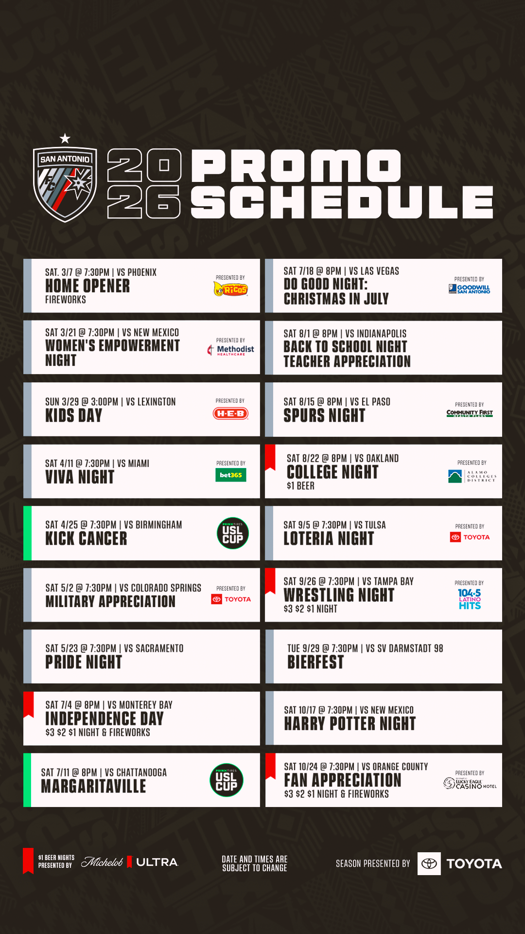 San Antonio FC Facebook ad