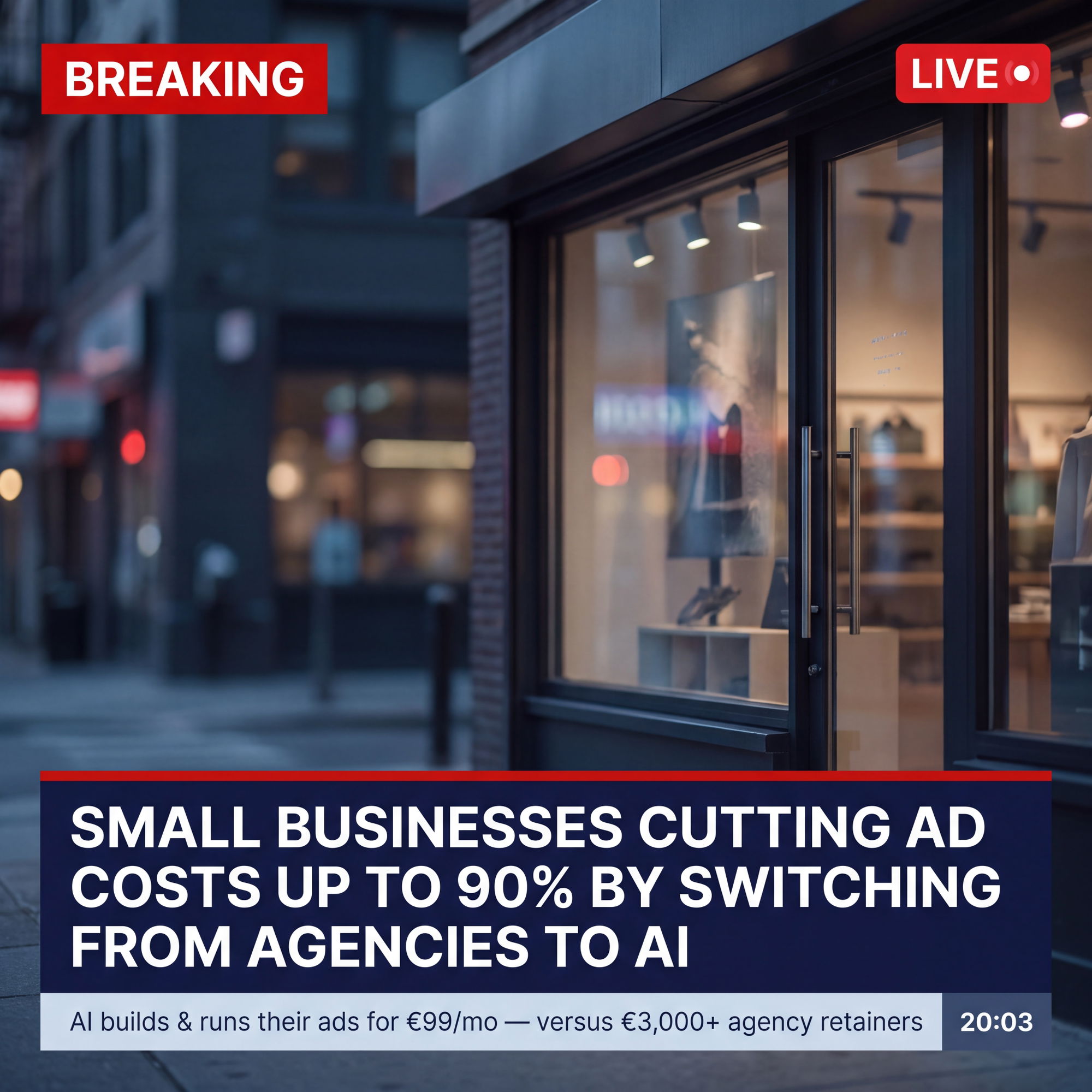 Larven AI Facebook ad