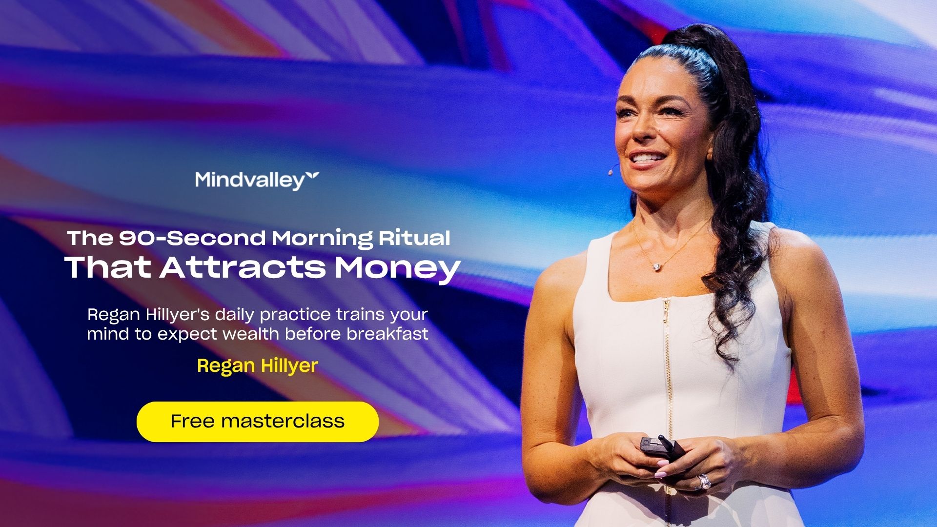 Mindvalley Facebook ad: Free 90-Second Wealth Ritual