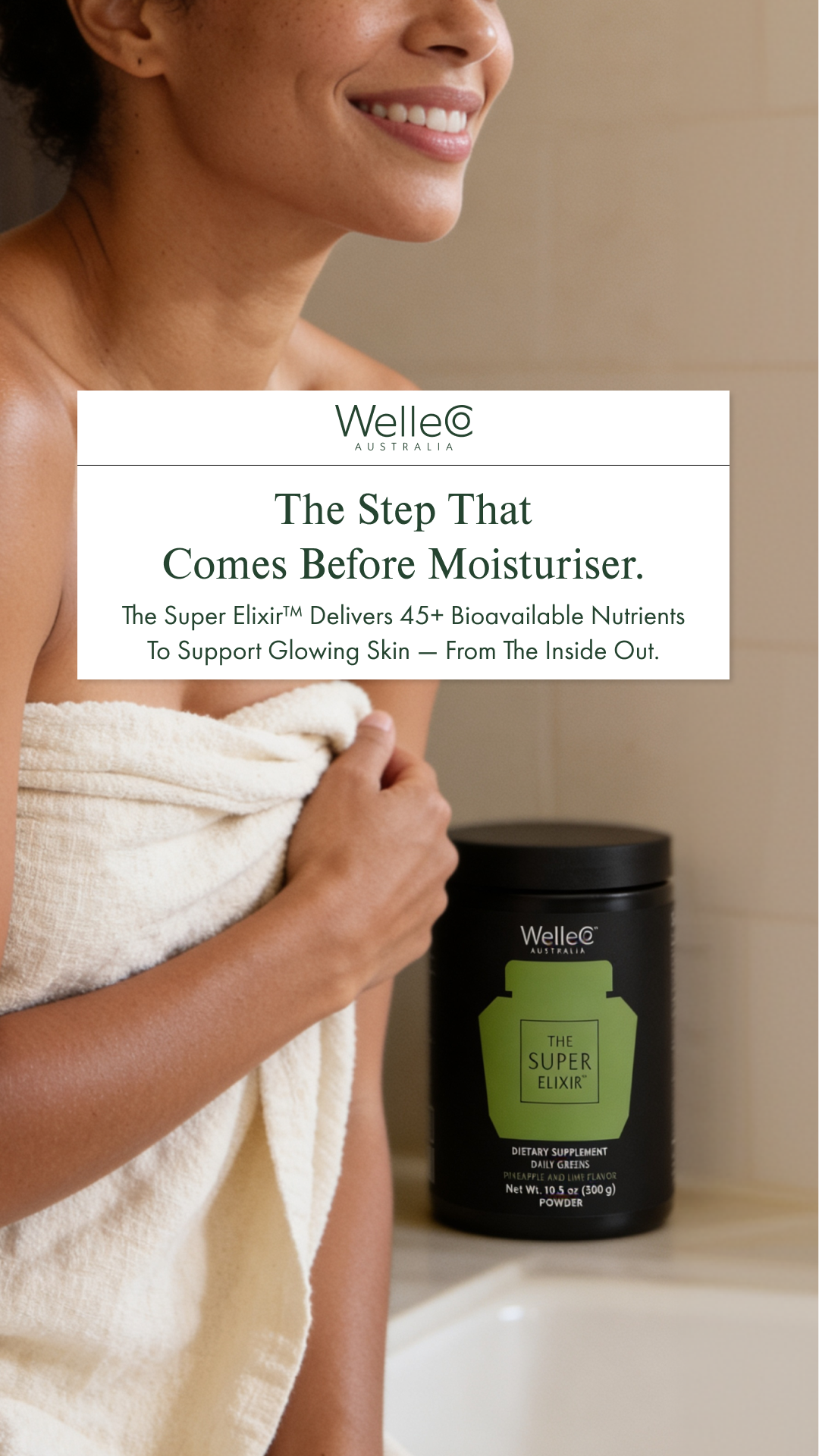 WelleCo Facebook ad