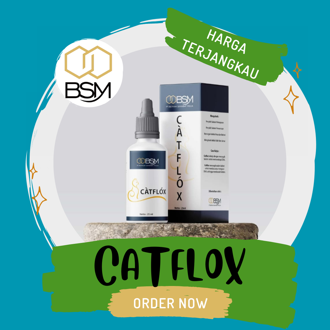 PT. Berkah Sahabat Mulia Facebook ad: Catflox, Obat Kucing Utama Anda