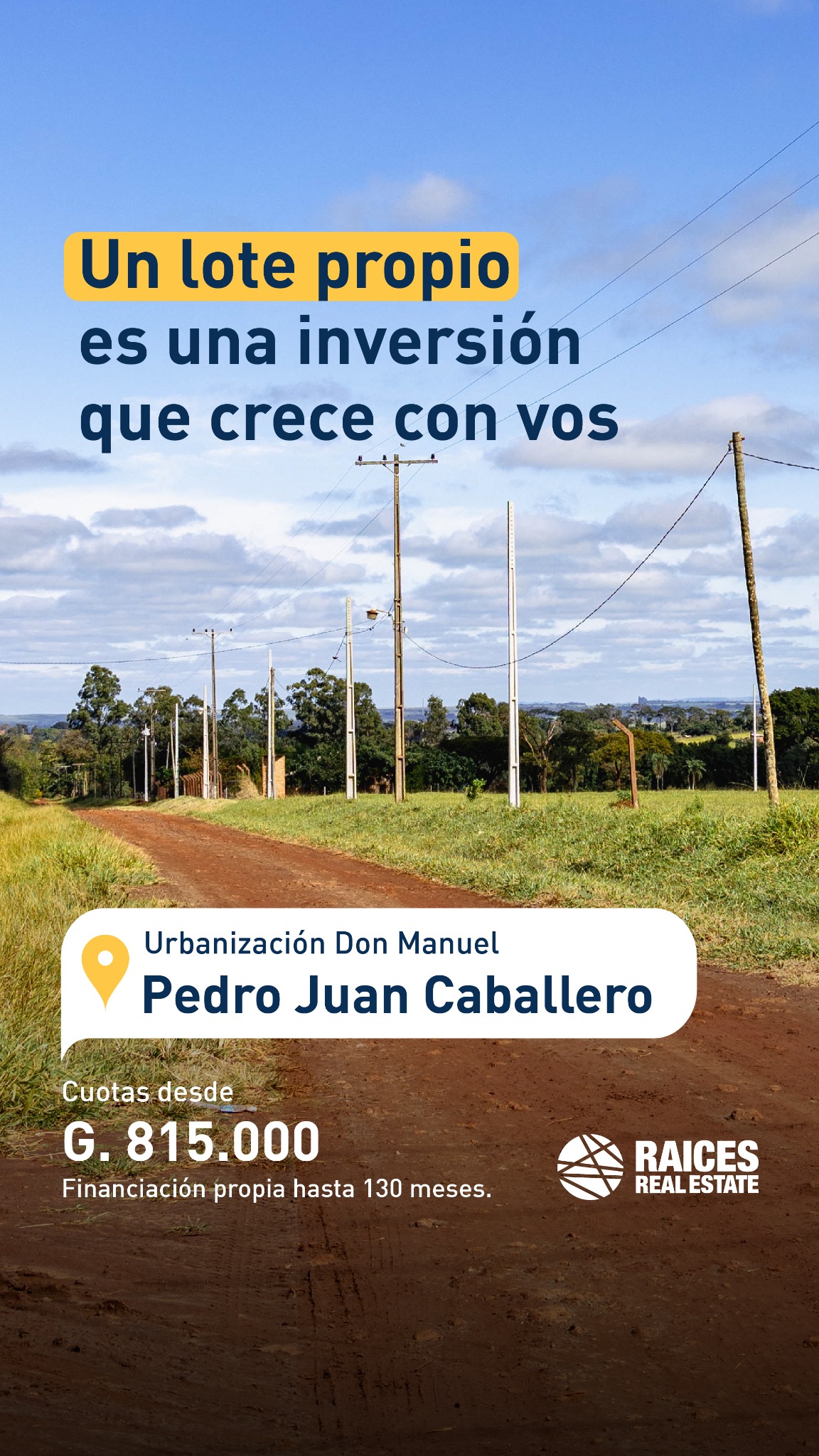 Raíces Real Estate Facebook ad