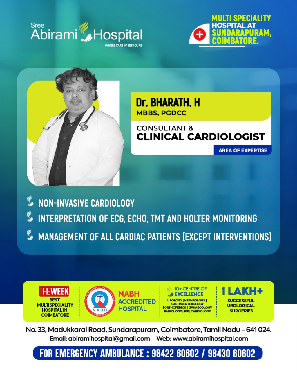 Sree Abirami Hospital Facebook ad