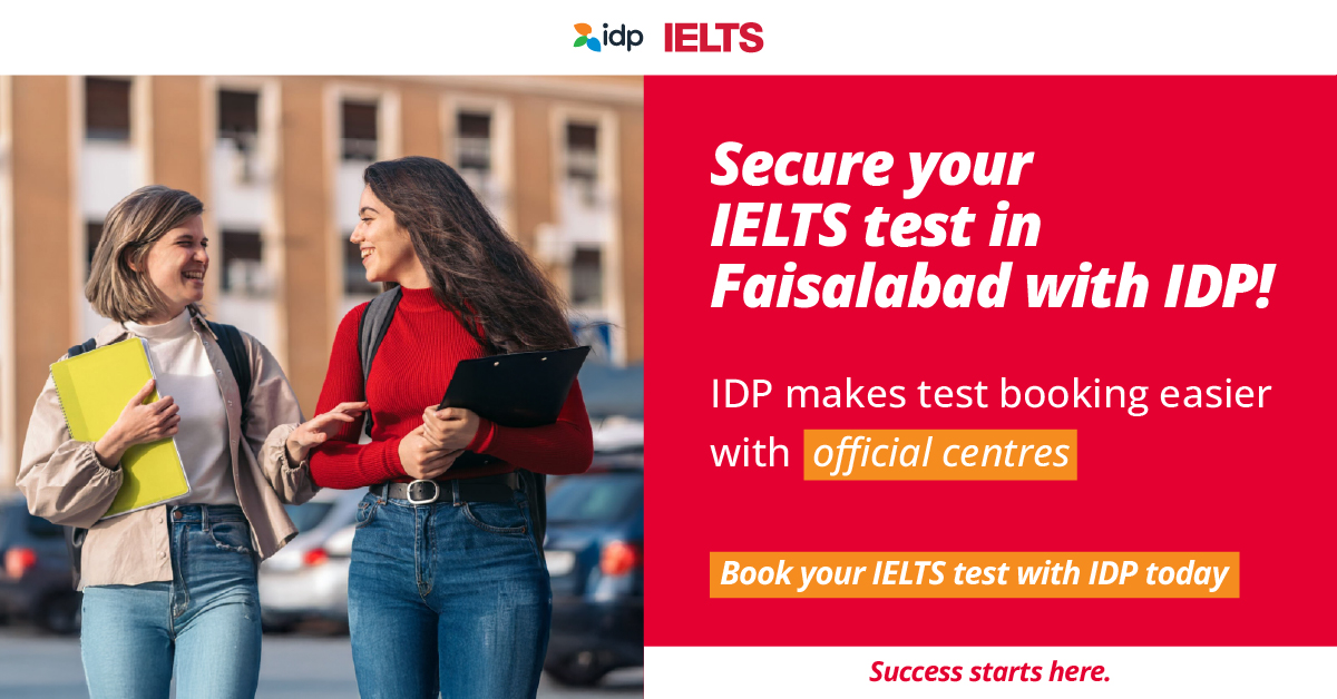 IELTS Essentials from IDP Facebook ad