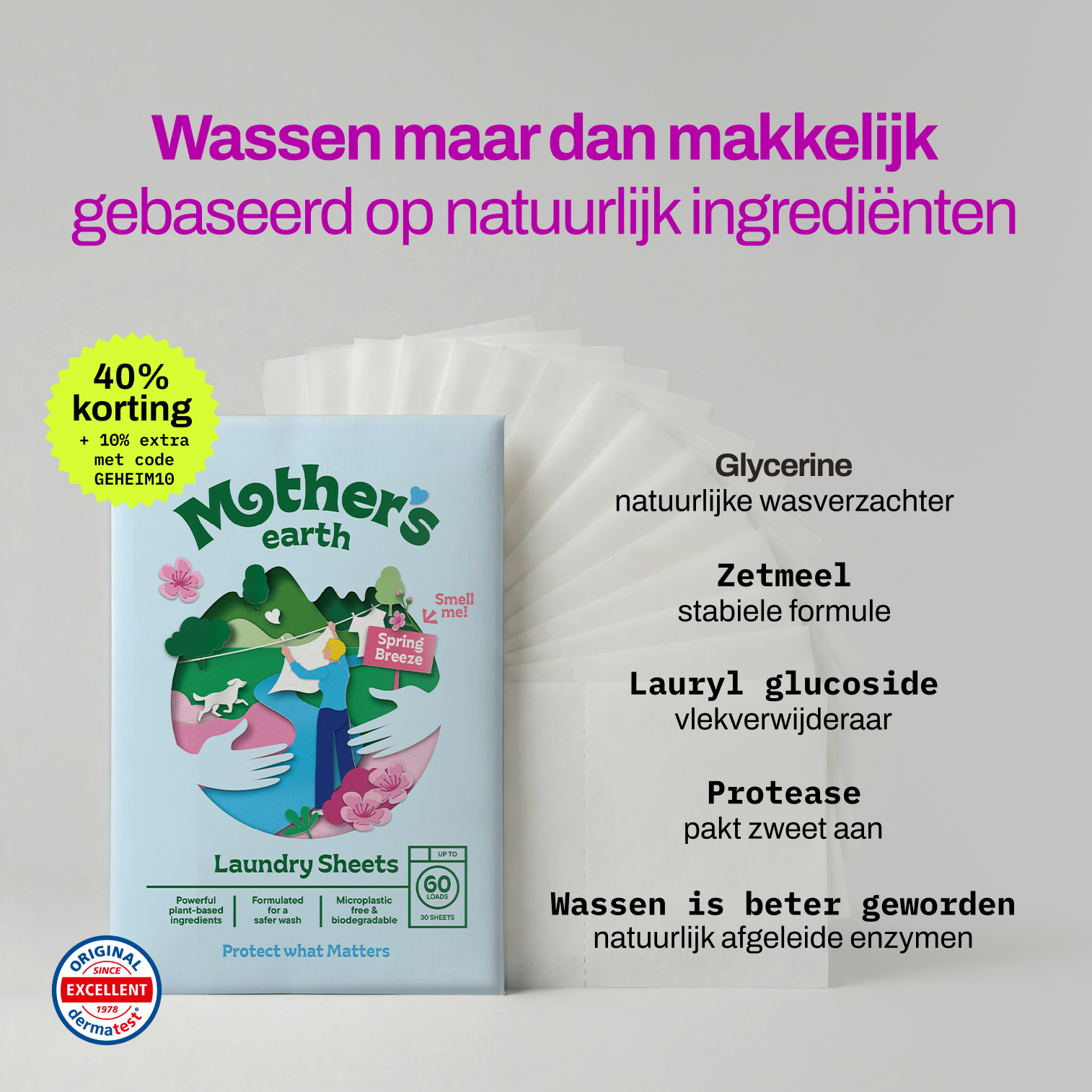 Mothers Earth Facebook ad