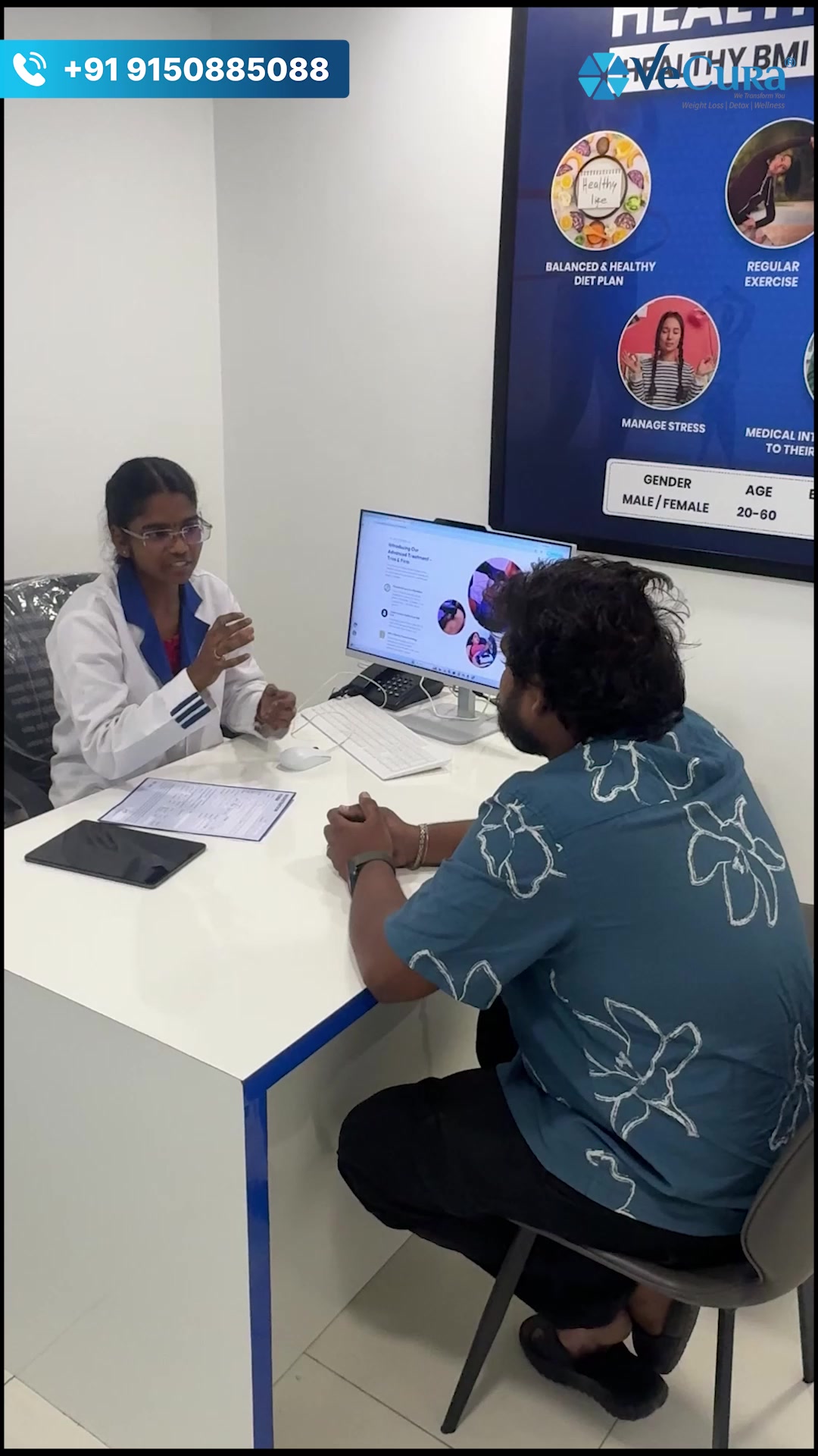VeCura Wellness Clinic - Telangana Facebook ad: Book Your FREE Consultation Now