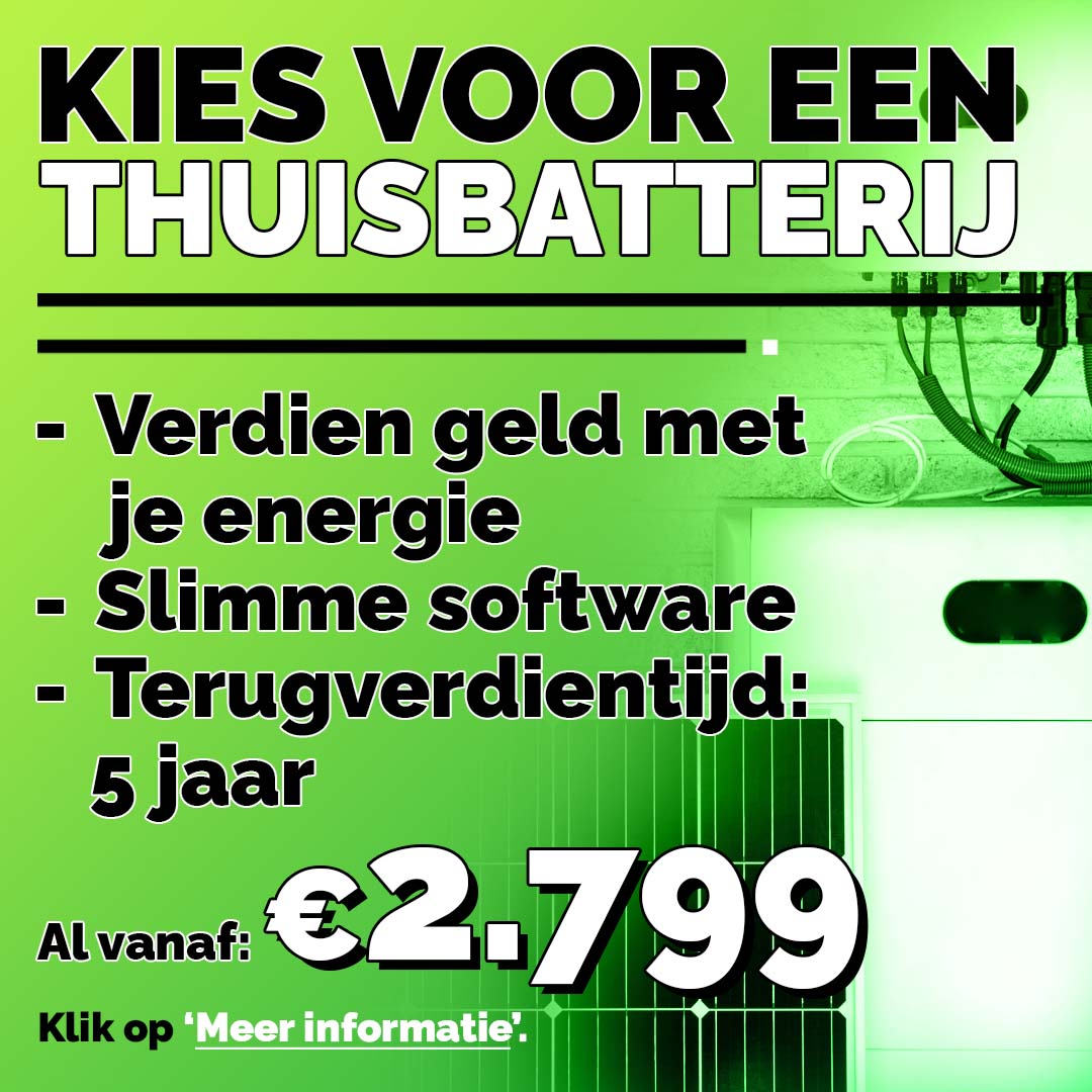 Thuisbatterij Deals Facebook ad
