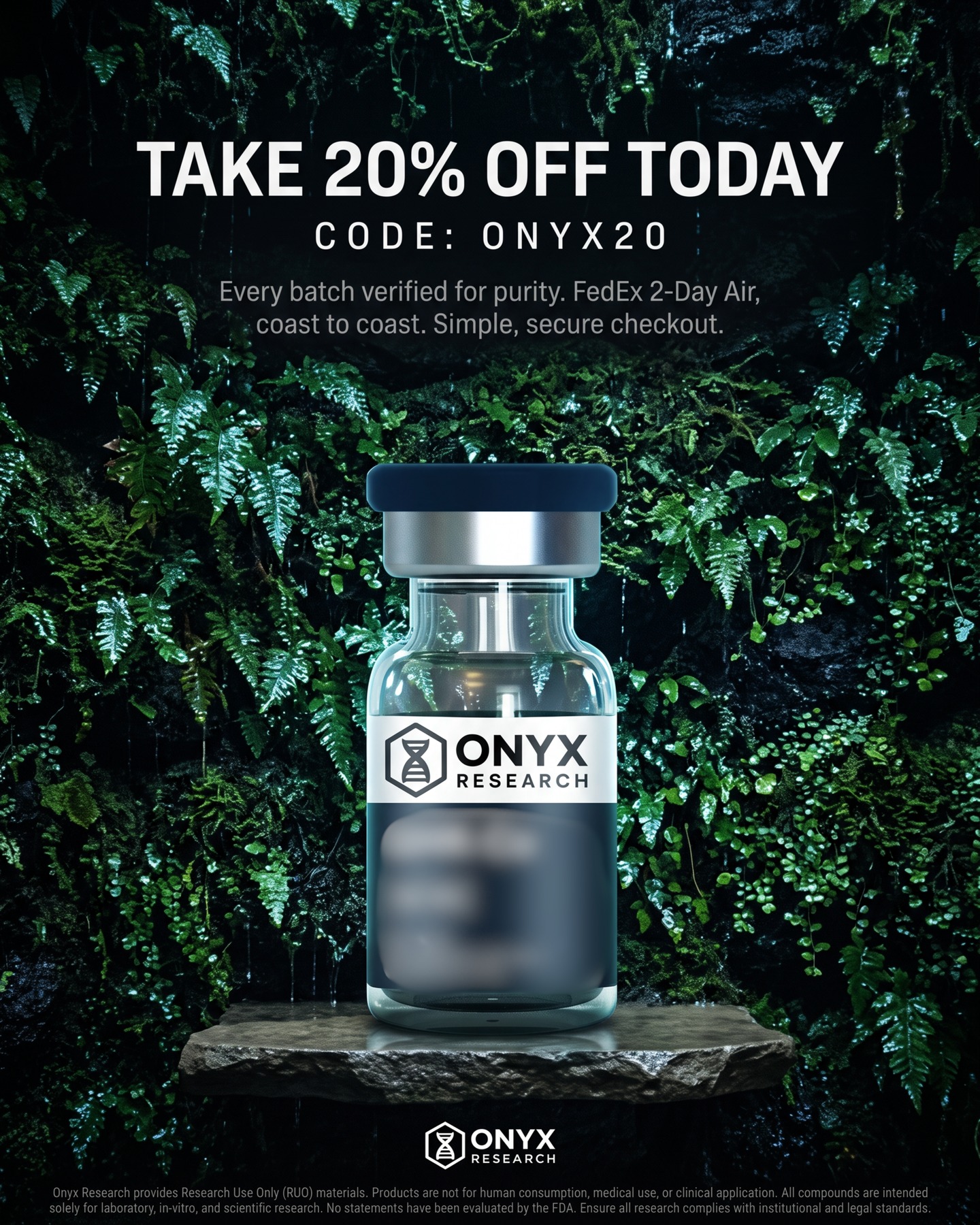 Onyx Research Lab Facebook ad