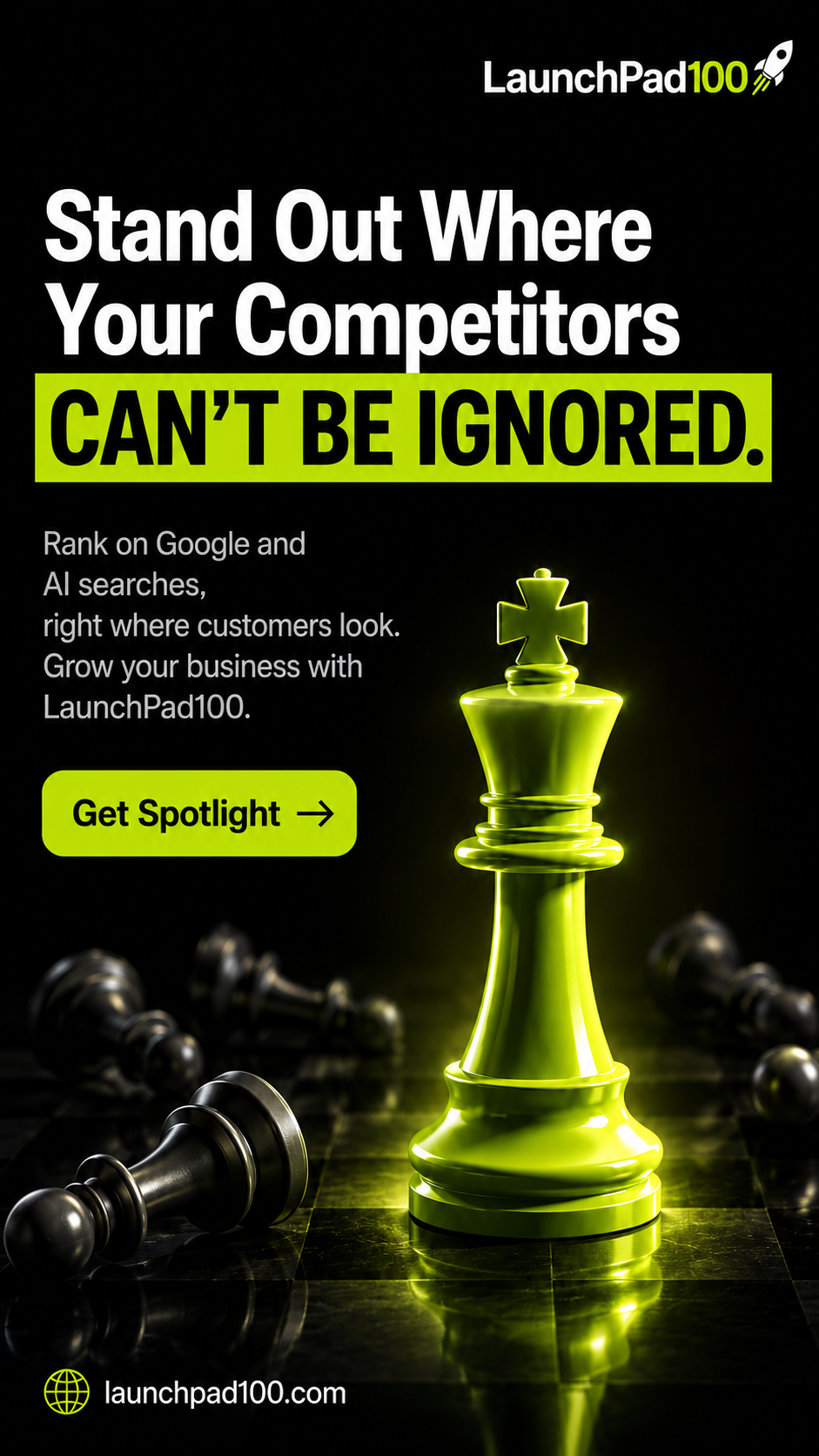 LaunchPad100 Facebook ad from Aug 7, 2026