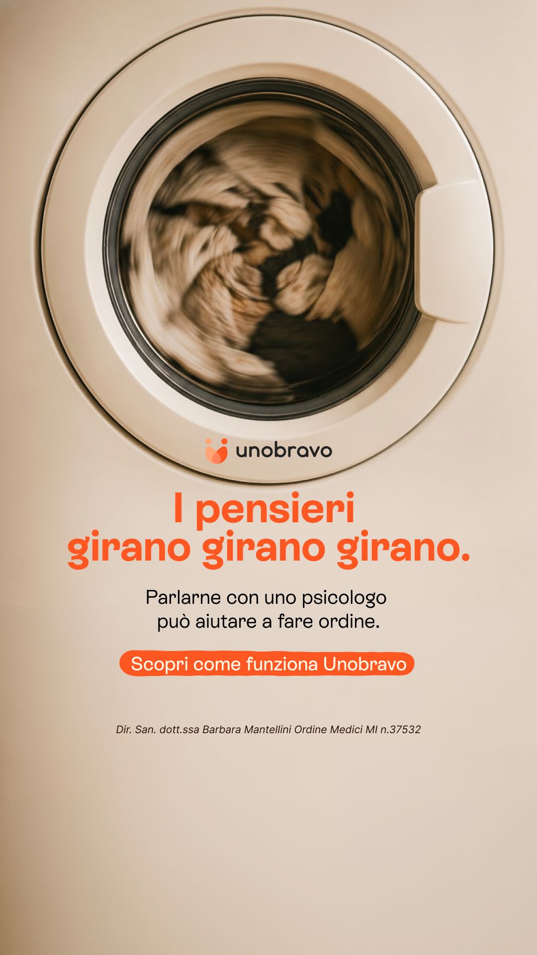 Unobravo Facebook ad