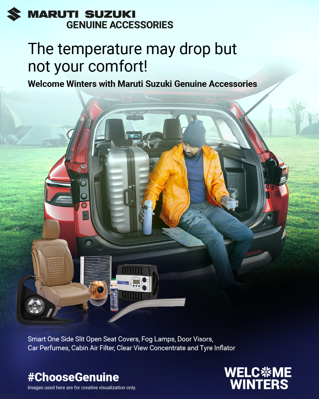 Maruti Suzuki Genuine Parts and Accessories Facebook ad