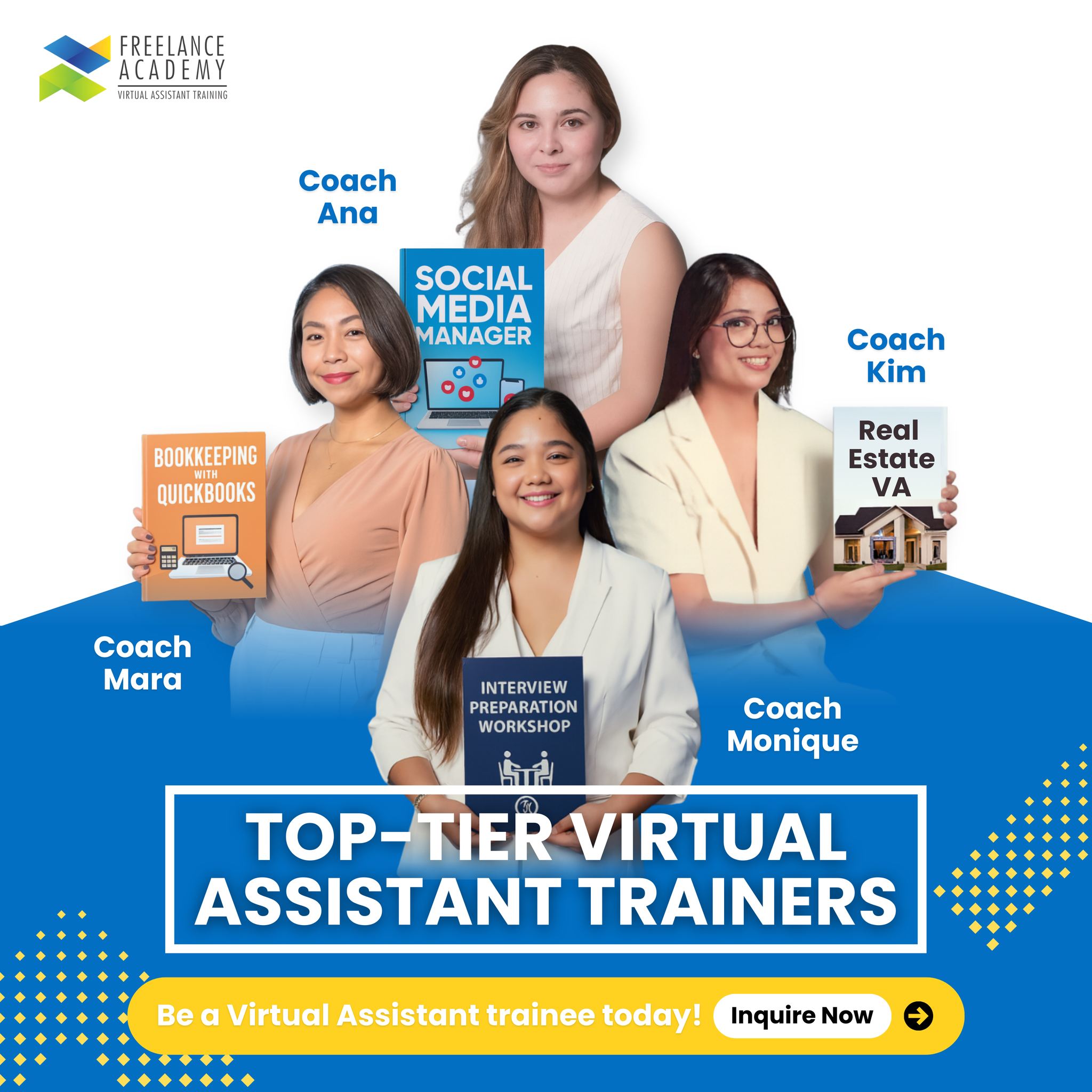 Freelance Academy - Virtual Assistant Training Facebook ad