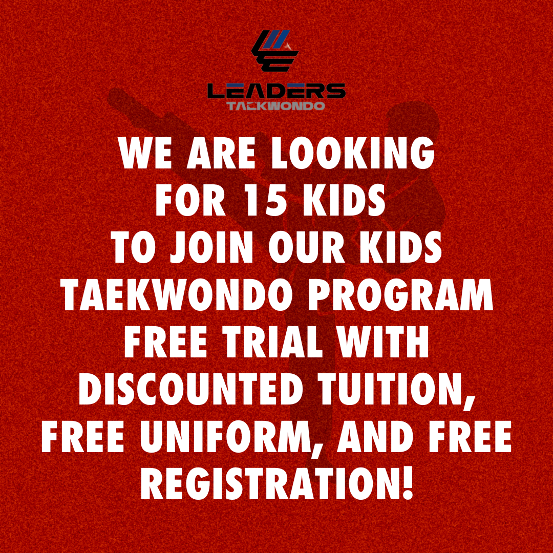 Leaders Taekwondo Cinco Ranch, TX Facebook ad