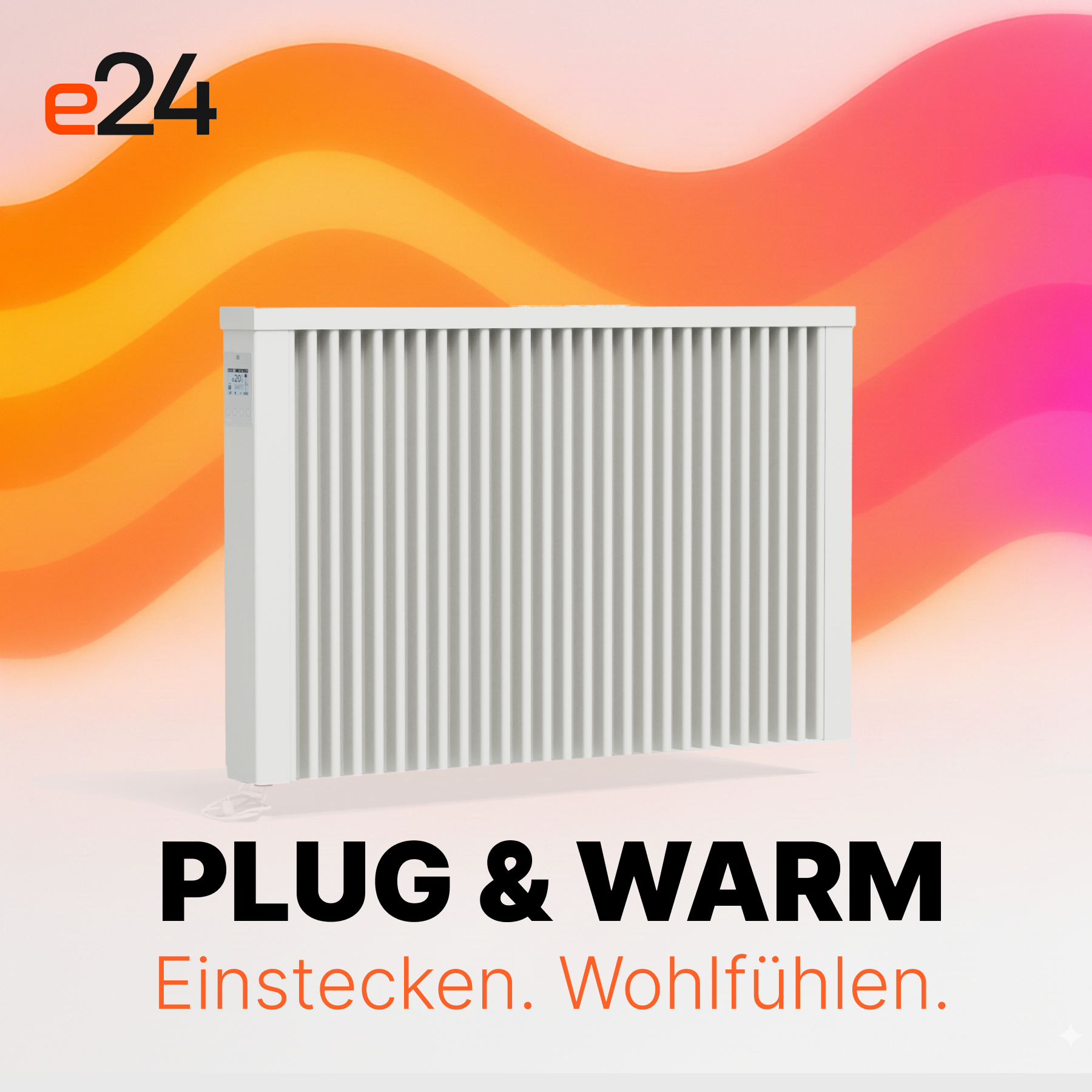 E-Heizung 24 Facebook ad: AeroFlow Elektroheizungen