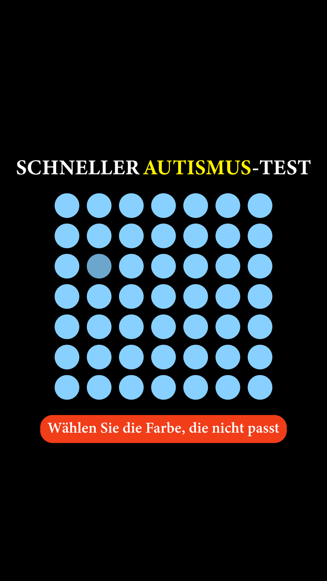 International IQ test Facebook ad
